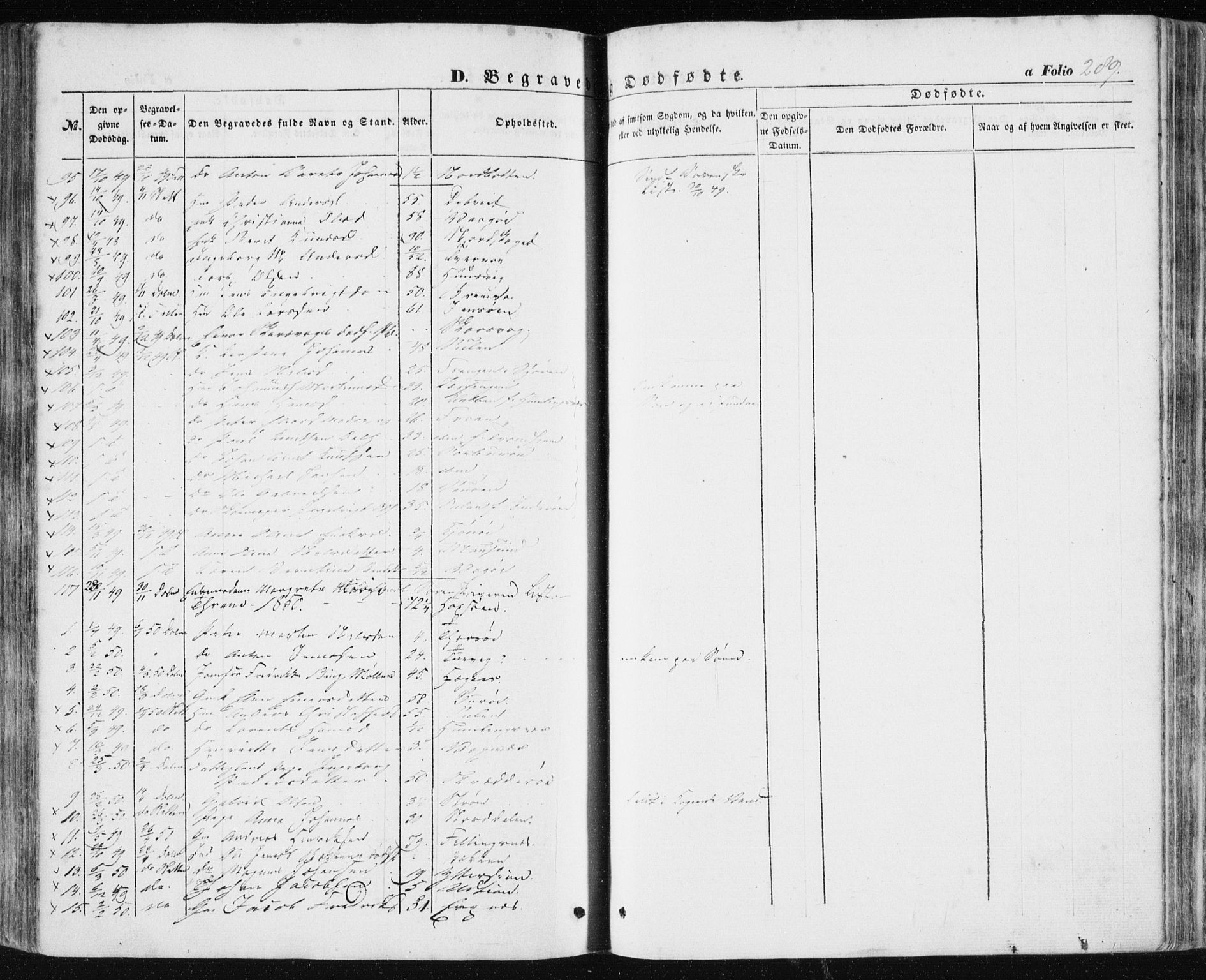 Ministerialprotokoller, klokkerbøker og fødselsregistre - Sør-Trøndelag, SAT/A-1456/634/L0529: Parish register (official) no. 634A05, 1843-1851, p. 289