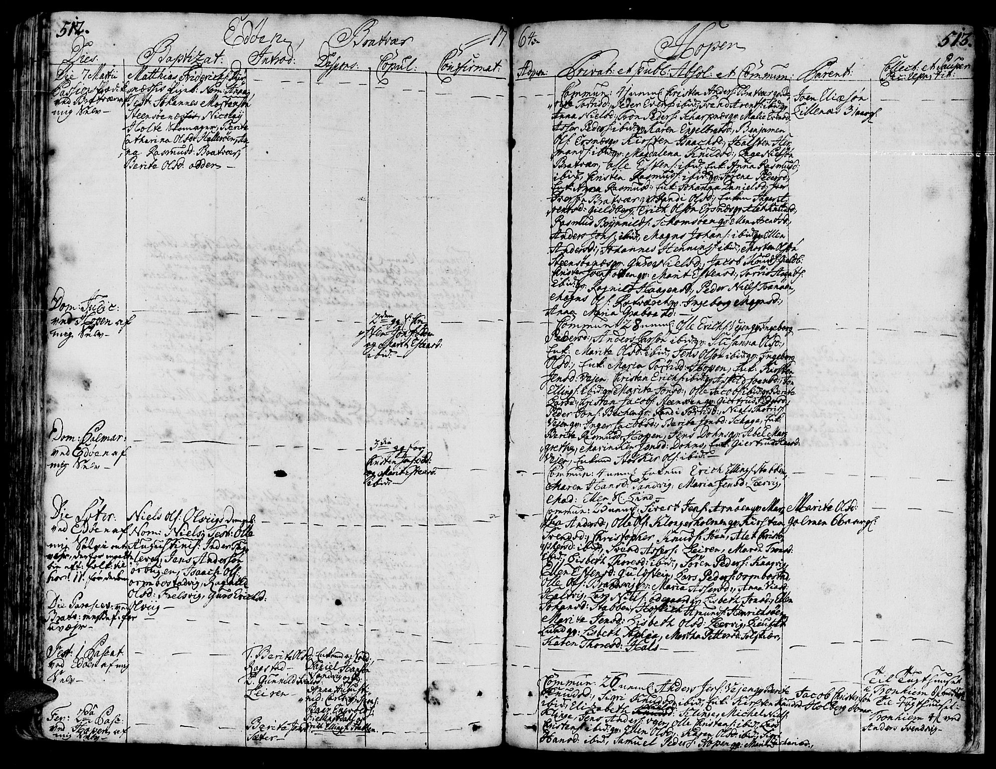 Ministerialprotokoller, klokkerbøker og fødselsregistre - Møre og Romsdal, AV/SAT-A-1454/581/L0931: Parish register (official) no. 581A01, 1751-1765, p. 512-513