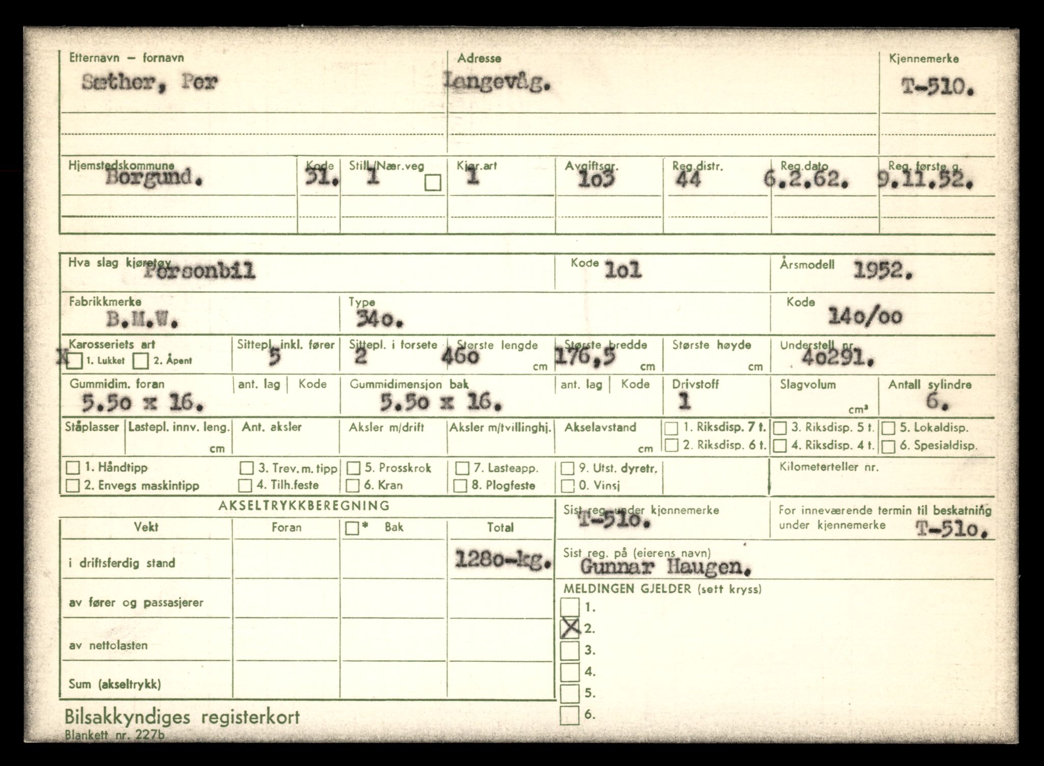 Møre og Romsdal vegkontor - Ålesund trafikkstasjon, AV/SAT-A-4099/F/Fe/L0005: Registreringskort for kjøretøy T 443 - T 546, 1927-1998, p. 1117