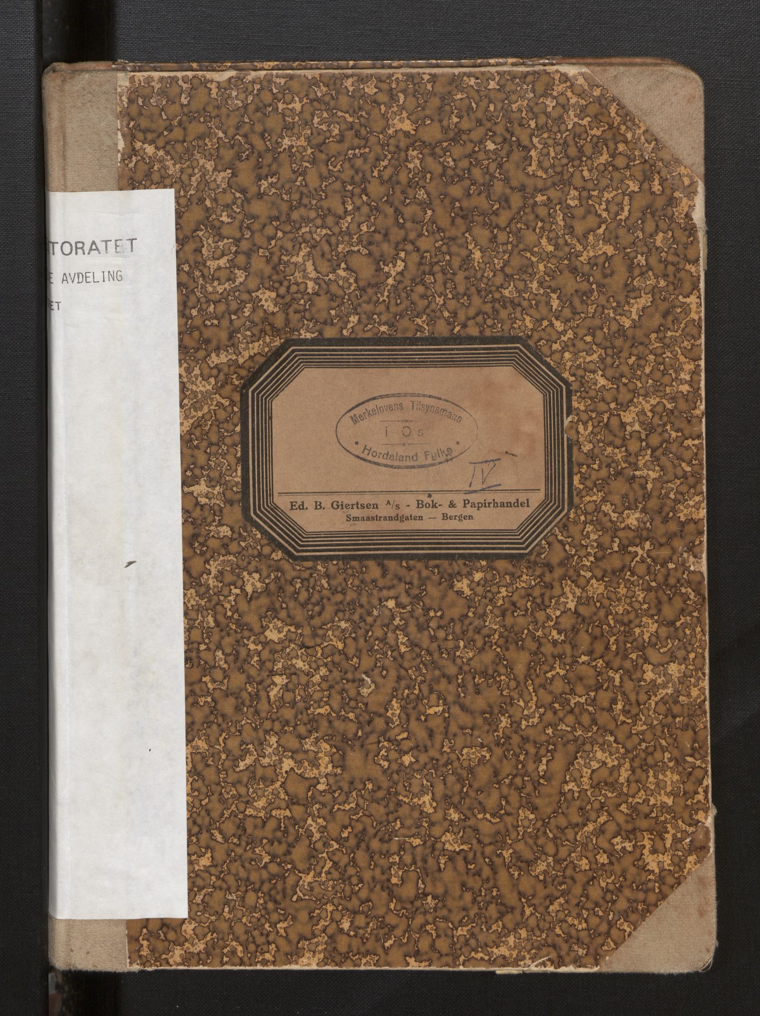 Fiskeridirektoratet - 1 Adm. ledelse - 13 Båtkontoret, AV/SAB-A-2003/I/Ia/Iah/L0103: 135.0836/4 Merkeprotokoll - Os, 1943-1953