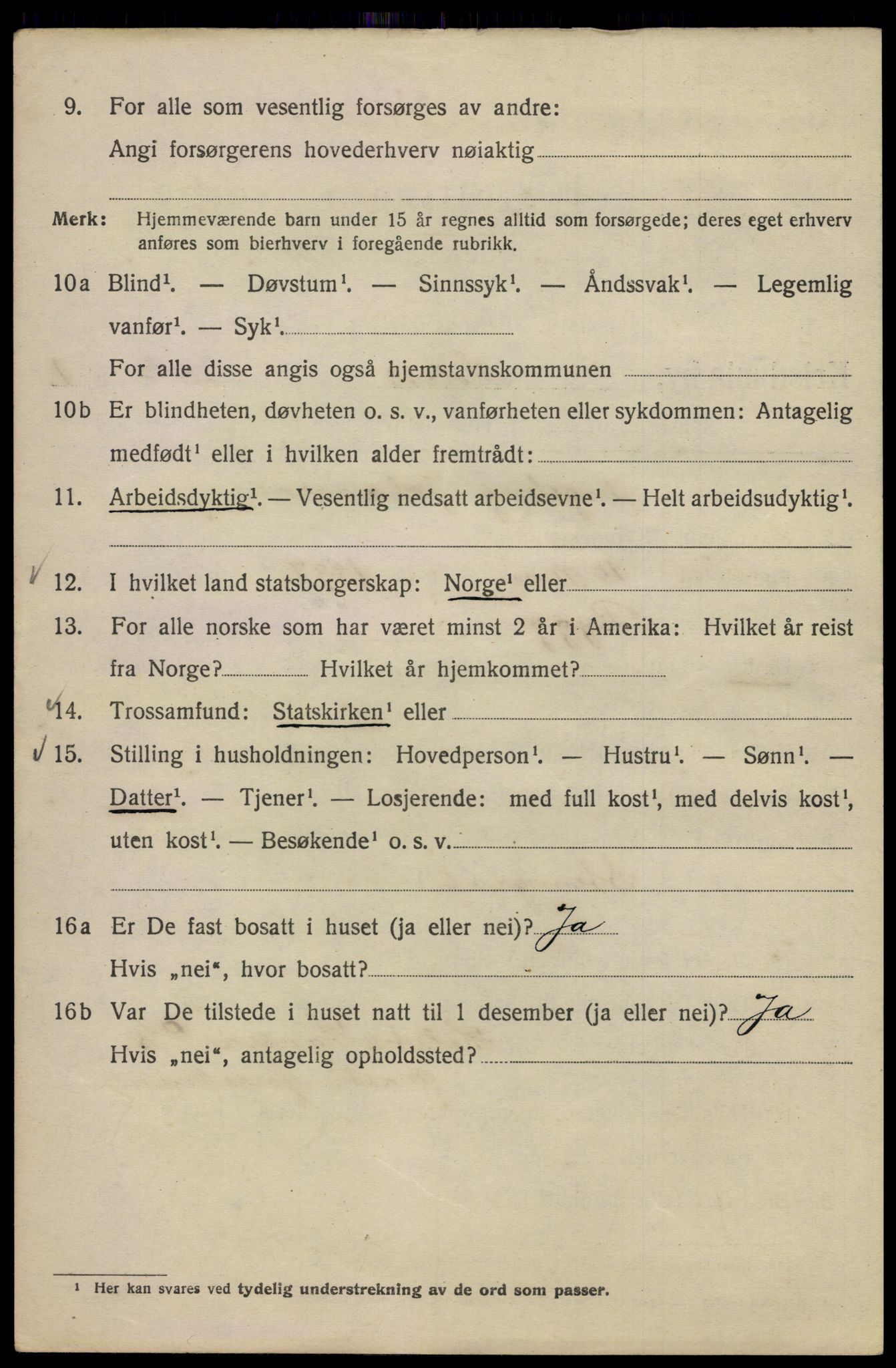 SAO, 1920 census for Kristiania, 1920, p. 298056