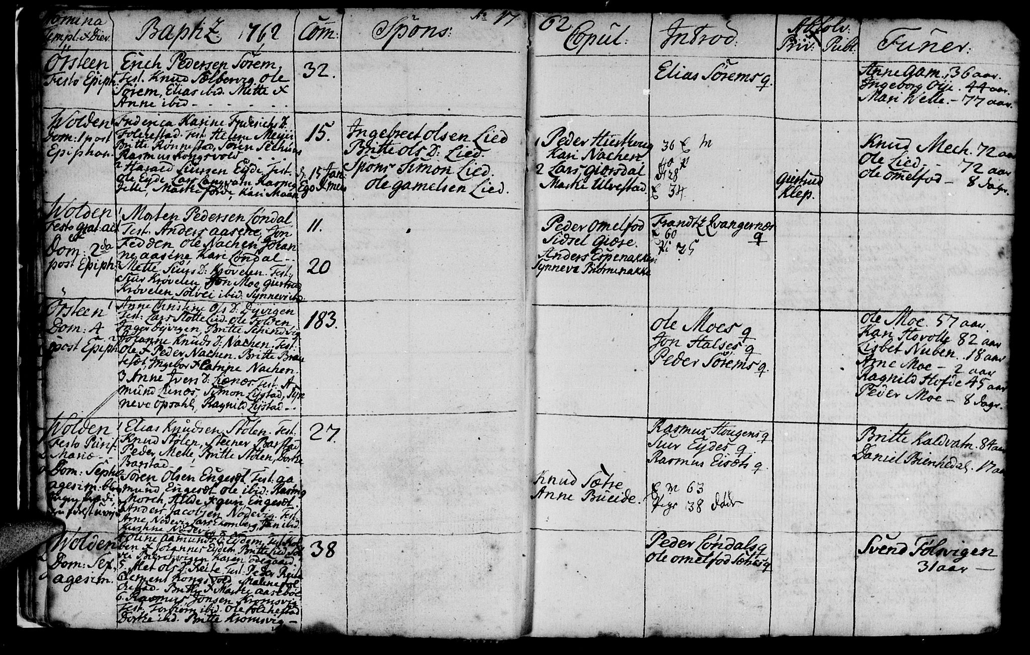 Ministerialprotokoller, klokkerbøker og fødselsregistre - Møre og Romsdal, AV/SAT-A-1454/511/L0136: Parish register (official) no. 511A03, 1760-1786