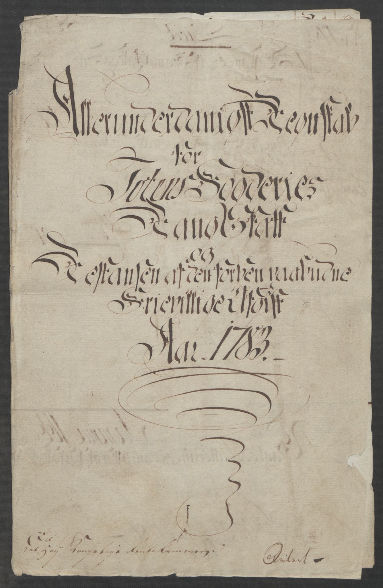 Rentekammeret inntil 1814, Reviderte regnskaper, Fogderegnskap, RA/EA-4092/R19/L1399: Fogderegnskap Toten, Hadeland og Vardal, 1762-1783, p. 566