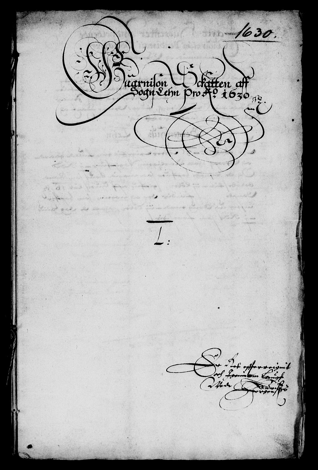 Rentekammeret inntil 1814, Reviderte regnskaper, Lensregnskaper, AV/RA-EA-5023/R/Rb/Rbt/L0057: Bergenhus len, 1630-1632