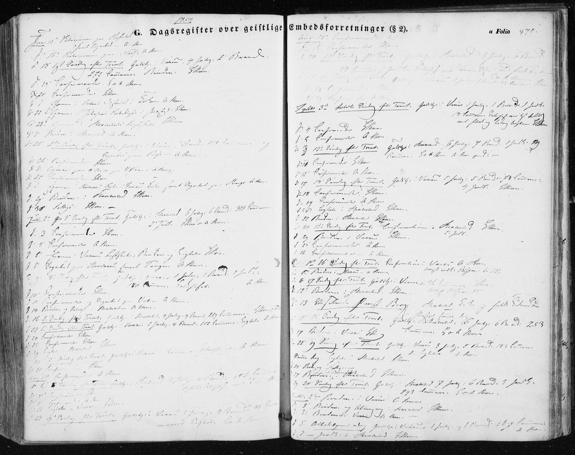 Ministerialprotokoller, klokkerbøker og fødselsregistre - Nord-Trøndelag, SAT/A-1458/723/L0240: Parish register (official) no. 723A09, 1852-1860, p. 470