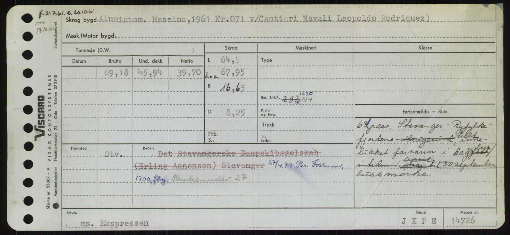 Sjøfartsdirektoratet med forløpere, Skipsmålingen, AV/RA-S-1627/H/Ha/L0002/0001: Fartøy, Eik-Hill / Fartøy, Eik-F, p. 49