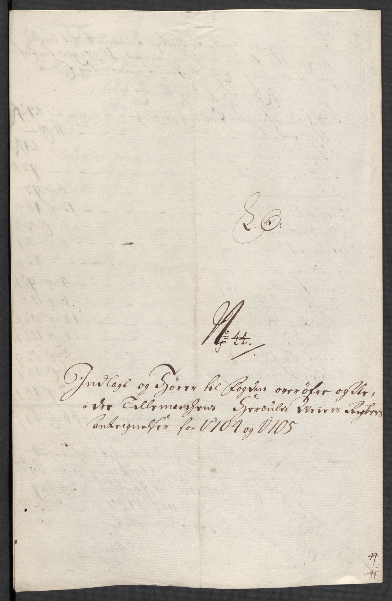 Rentekammeret inntil 1814, Reviderte regnskaper, Fogderegnskap, AV/RA-EA-4092/R36/L2115: Fogderegnskap Øvre og Nedre Telemark og Bamble, 1705, p. 138