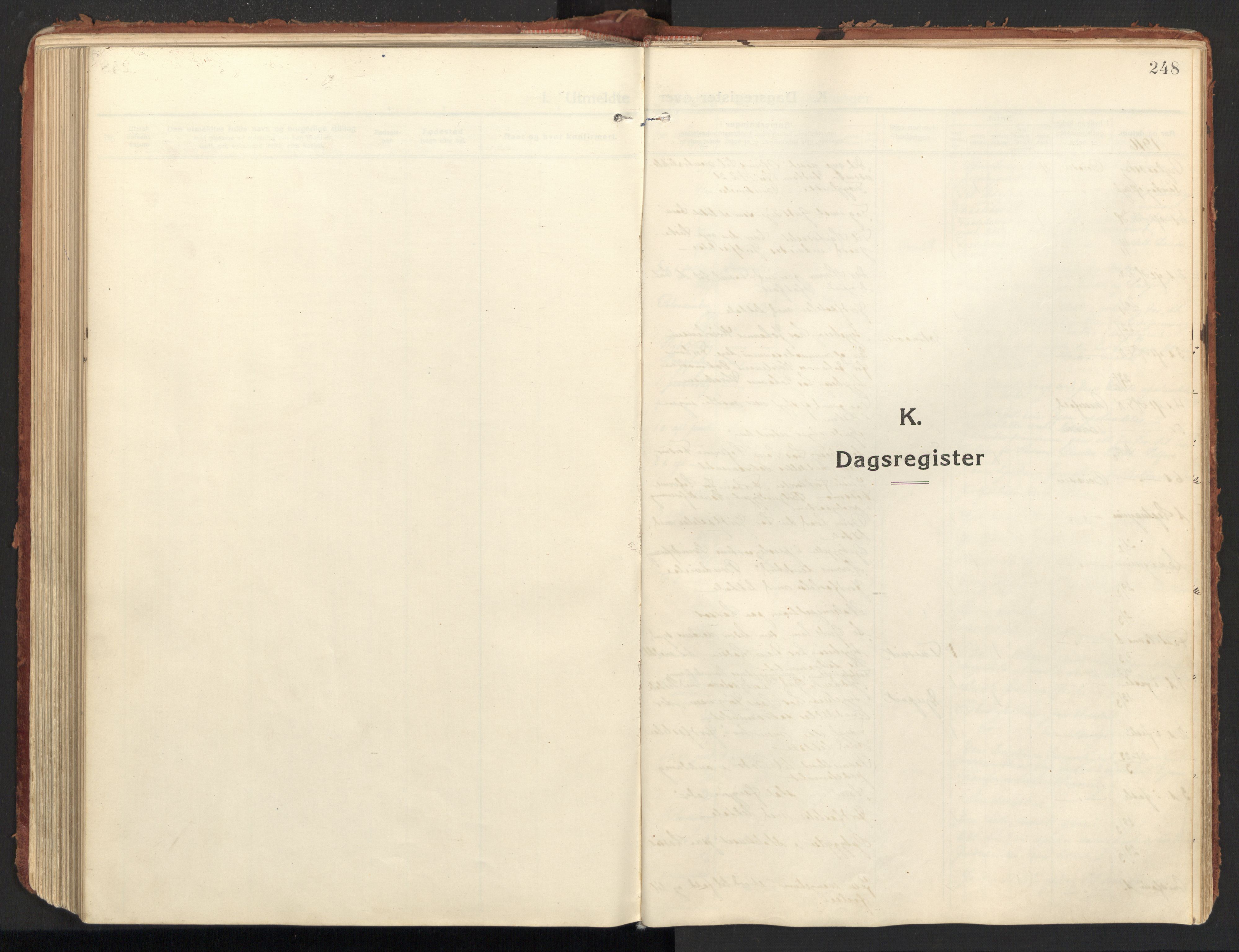 Ministerialprotokoller, klokkerbøker og fødselsregistre - Nordland, SAT/A-1459/846/L0650: Parish register (official) no. 846A08, 1916-1935, p. 248