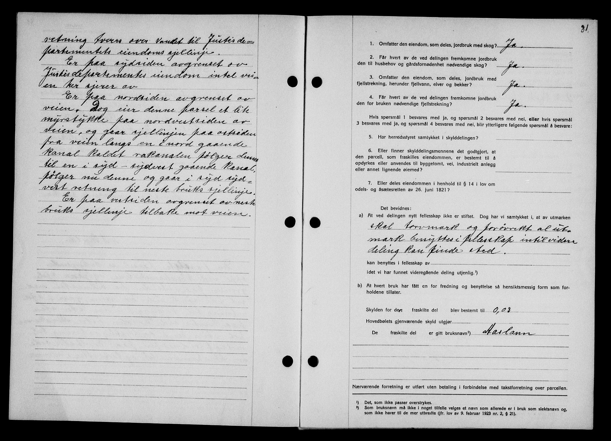 Vesterålen sorenskriveri, SAT/A-4180/1/2/2Ca/L0045: Mortgage book no. 38, 1927-1928, Deed date: 17.11.1927