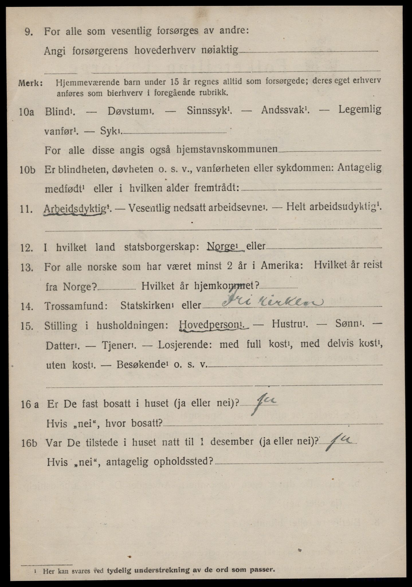 SAT, 1920 census for Ørsta, 1920, p. 4305