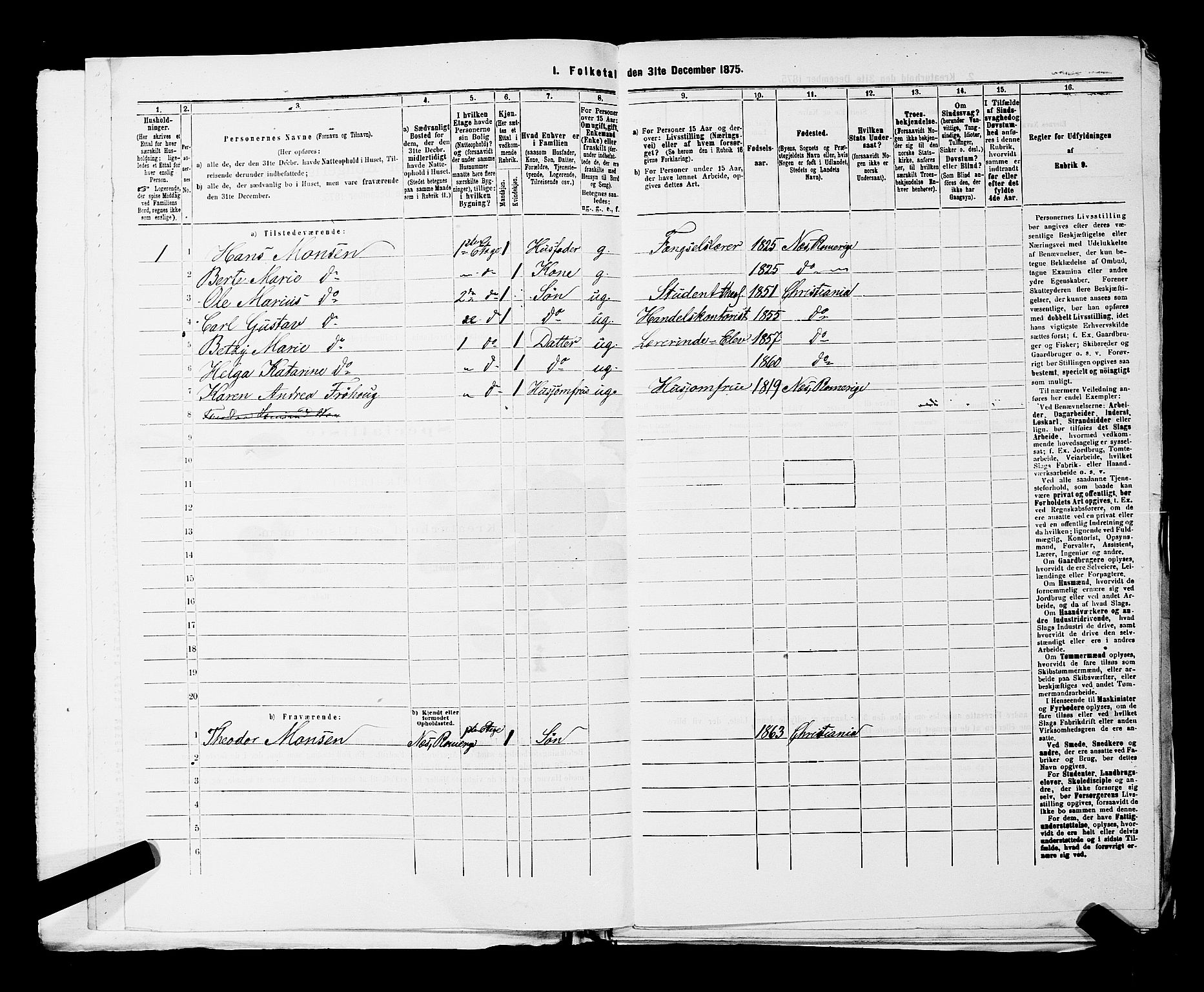 RA, 1875 census for 0301 Kristiania, 1875, p. 8759