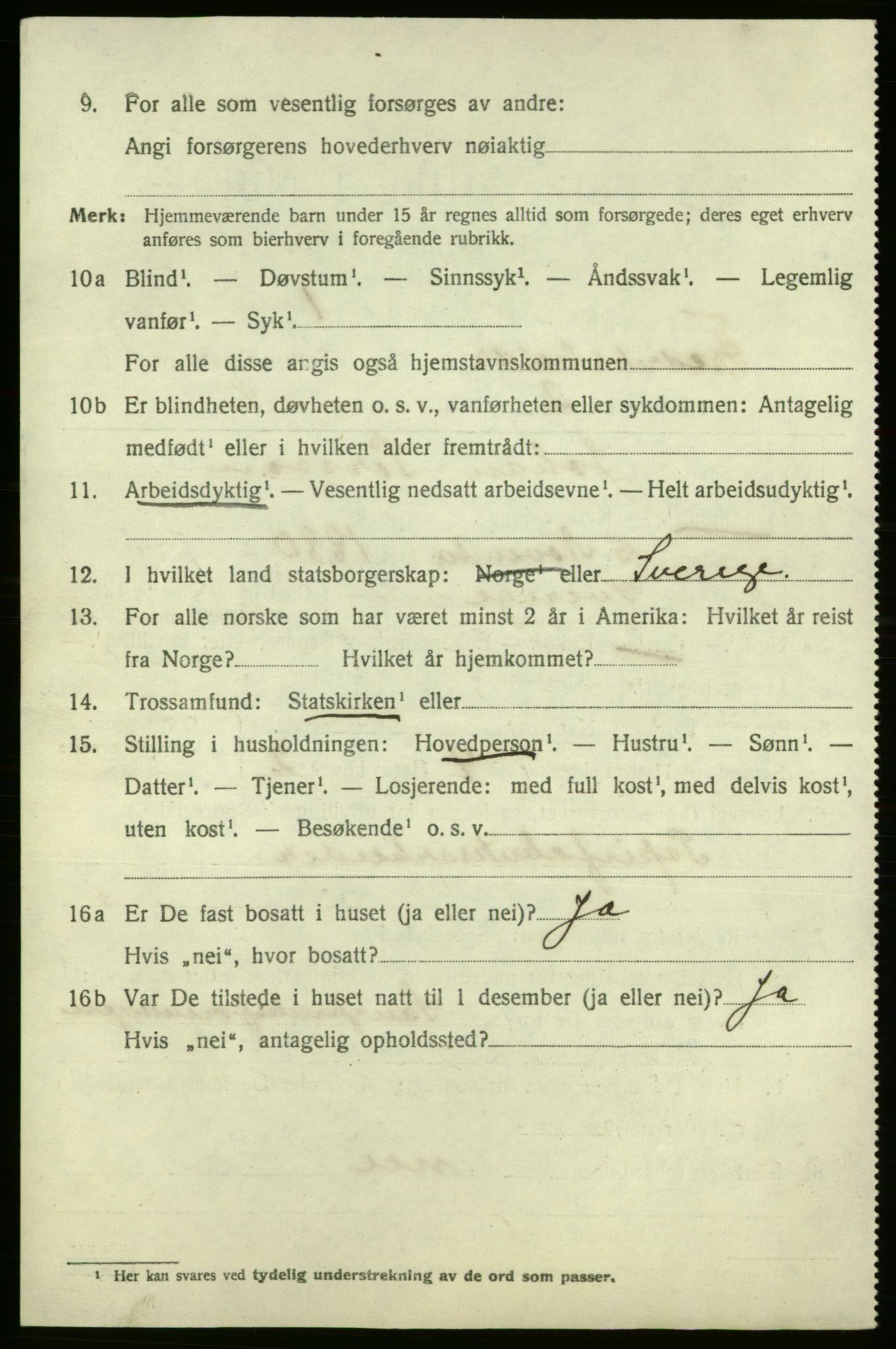 SAO, 1920 census for Fredrikshald, 1920, p. 28103