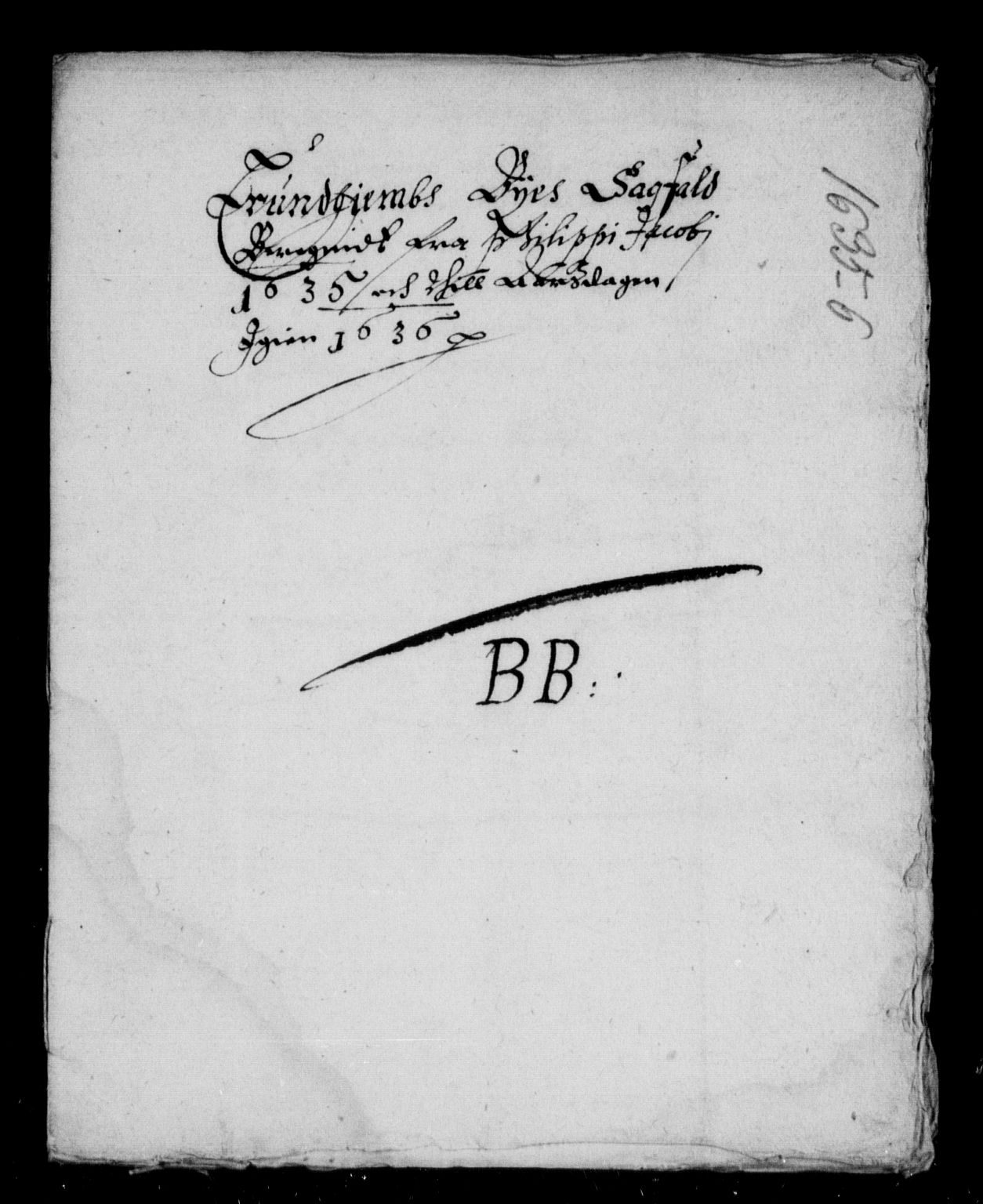 Rentekammeret inntil 1814, Reviderte regnskaper, Lensregnskaper, AV/RA-EA-5023/R/Rb/Rbw/L0056: Trondheim len, 1634-1636