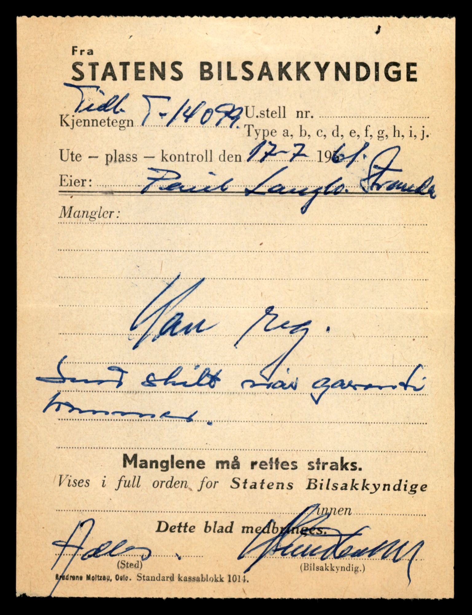 Møre og Romsdal vegkontor - Ålesund trafikkstasjon, AV/SAT-A-4099/F/Fe/L0043: Registreringskort for kjøretøy T 14080 - T 14204, 1927-1998, p. 495