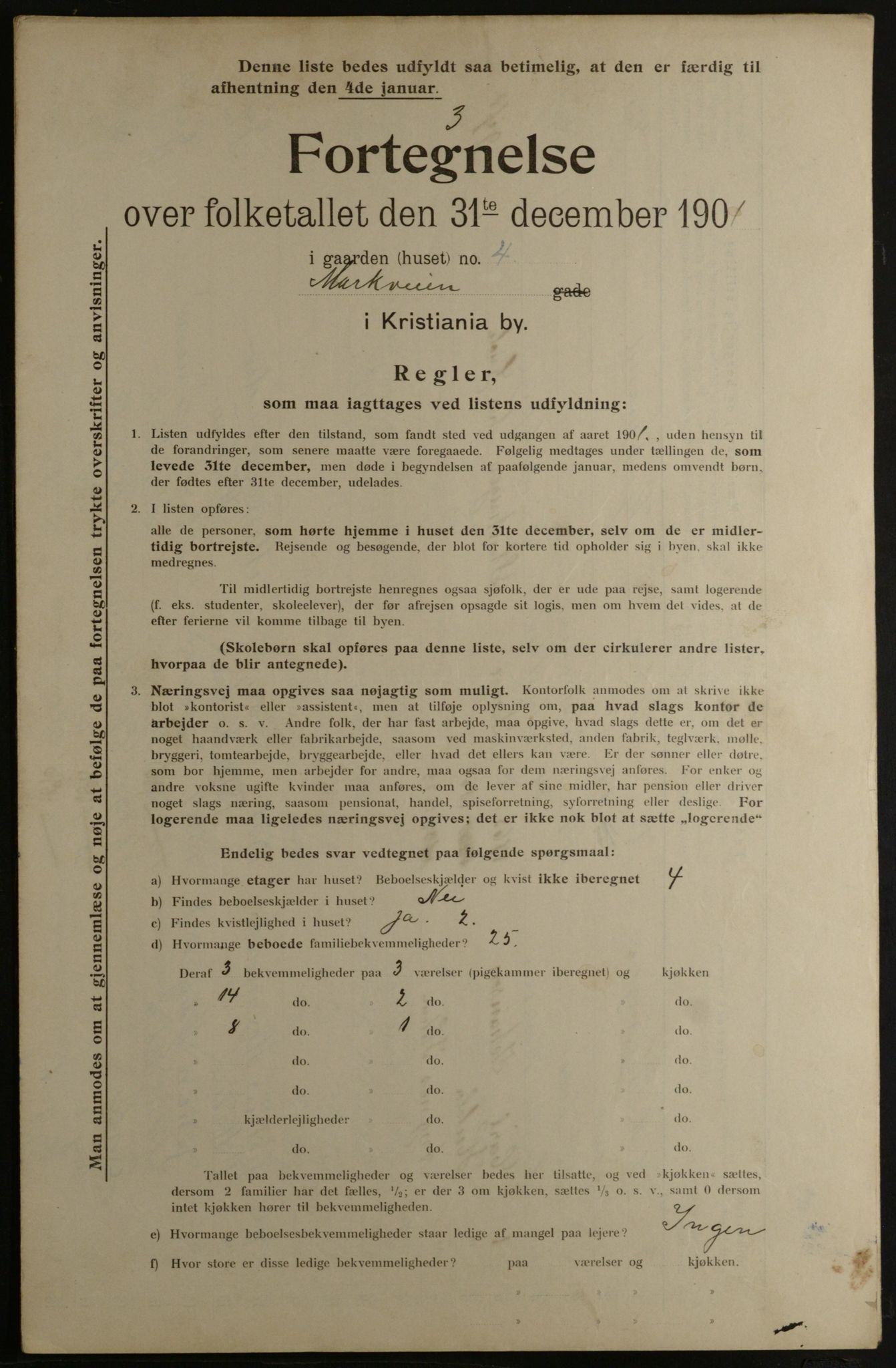 OBA, Municipal Census 1901 for Kristiania, 1901, p. 9759