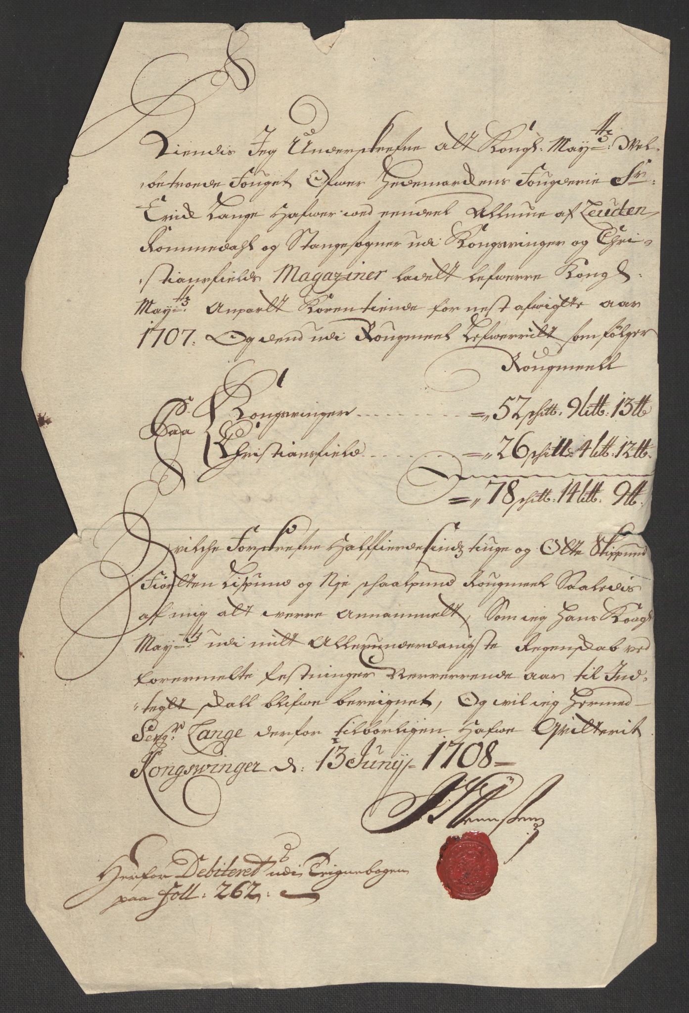 Rentekammeret inntil 1814, Reviderte regnskaper, Fogderegnskap, AV/RA-EA-4092/R16/L1043: Fogderegnskap Hedmark, 1706-1707, p. 470