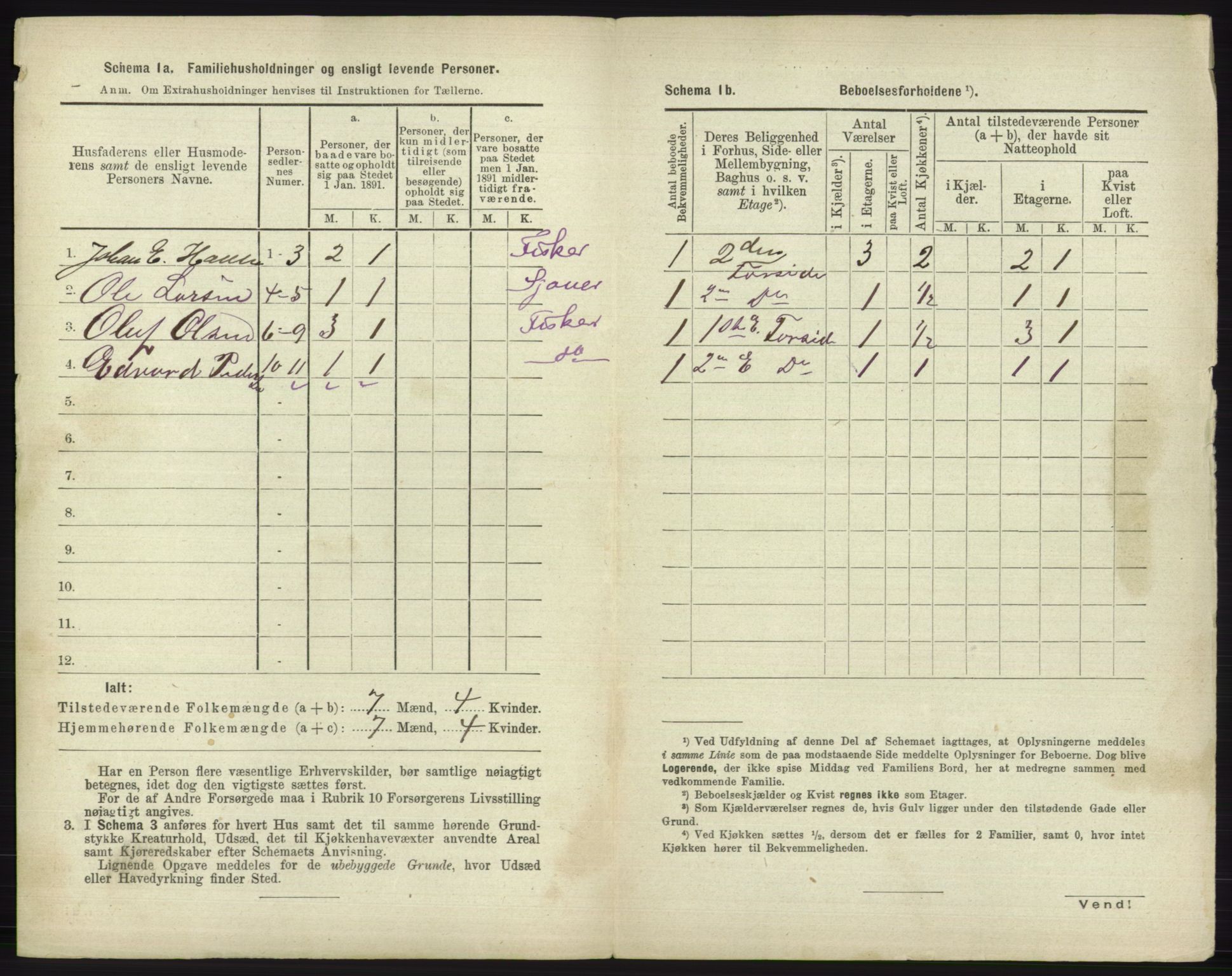 RA, 1891 census for 1804 Bodø, 1891, p. 865