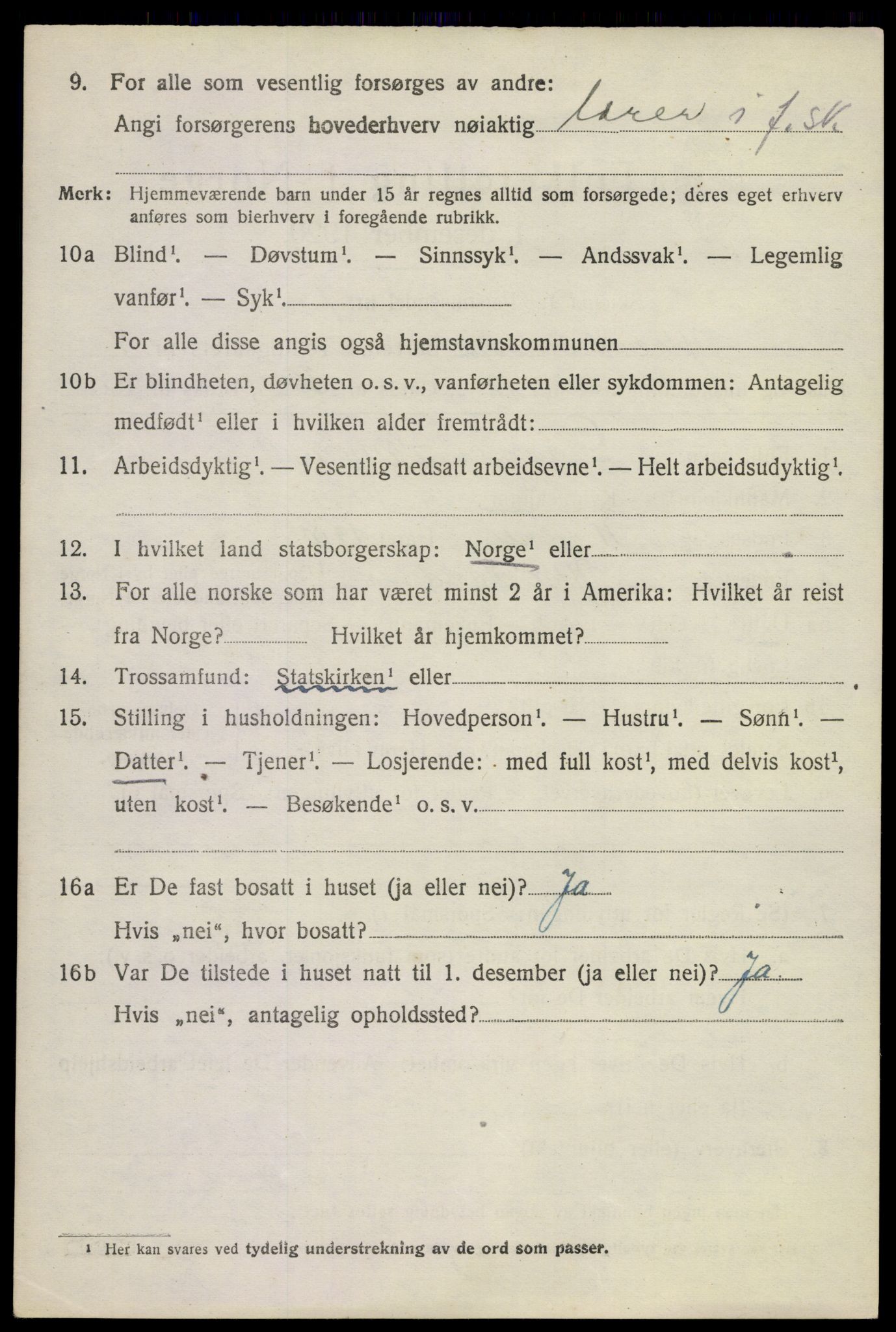 SAKO, 1920 census for Ytre Sandsvær, 1920, p. 4529