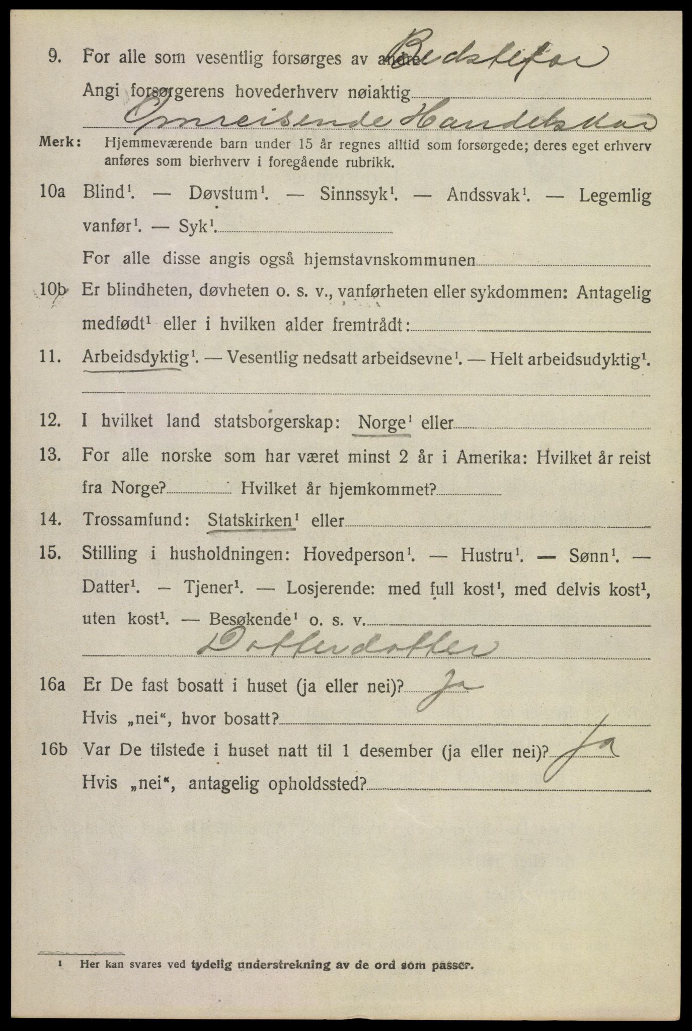 SAKO, 1920 census for Modum, 1920, p. 17944