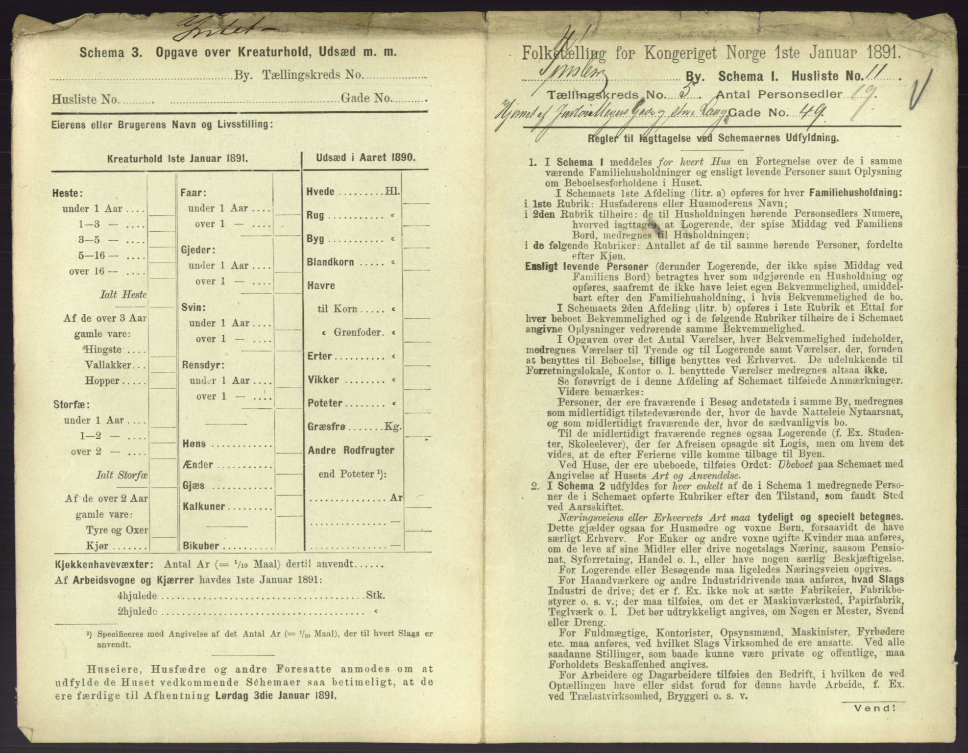 RA, 1891 census for 0705 Tønsberg, 1891, p. 236