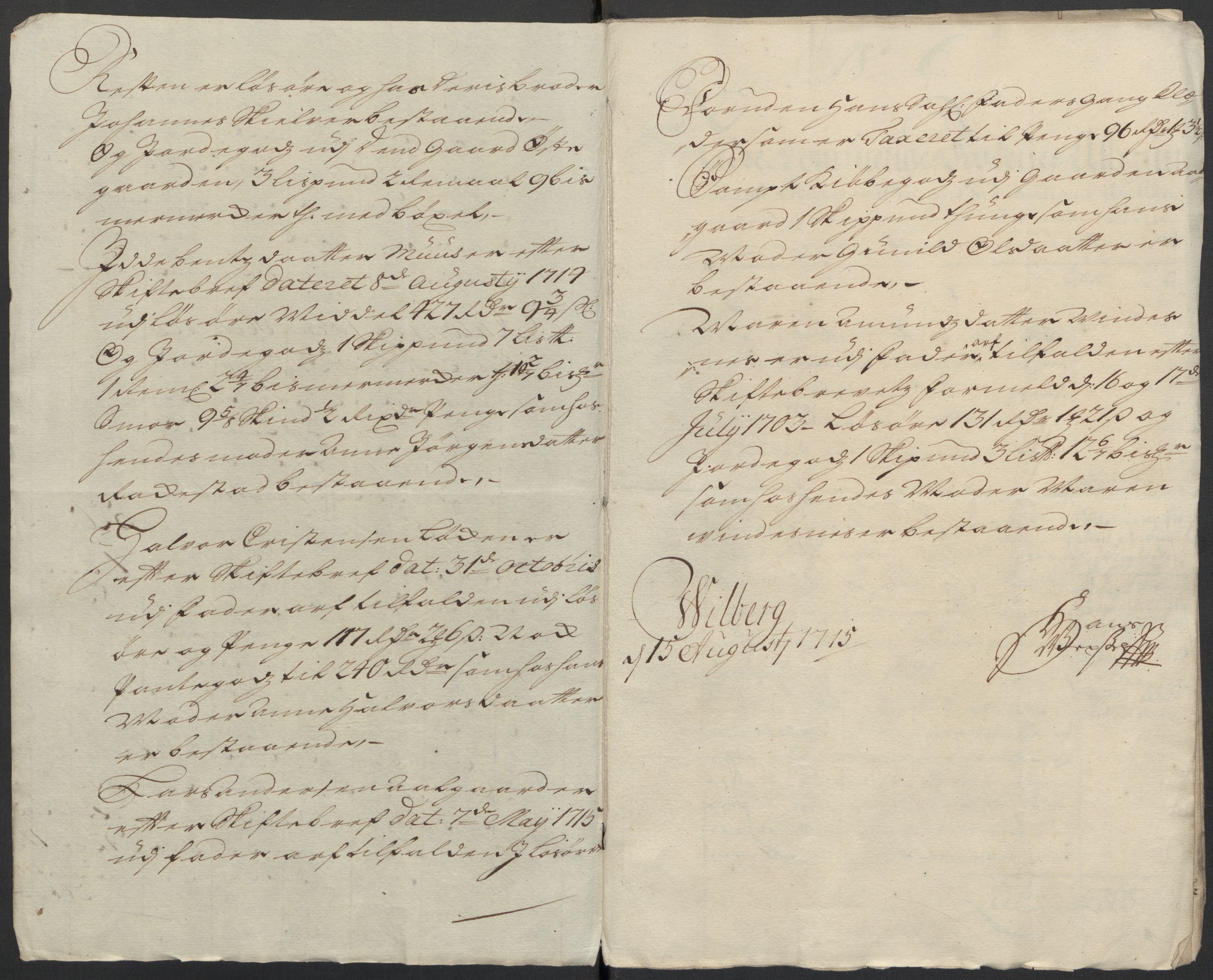 Rentekammeret inntil 1814, Reviderte regnskaper, Fogderegnskap, AV/RA-EA-4092/R11/L0597: Fogderegnskap Nedre Romerike, 1715, p. 171