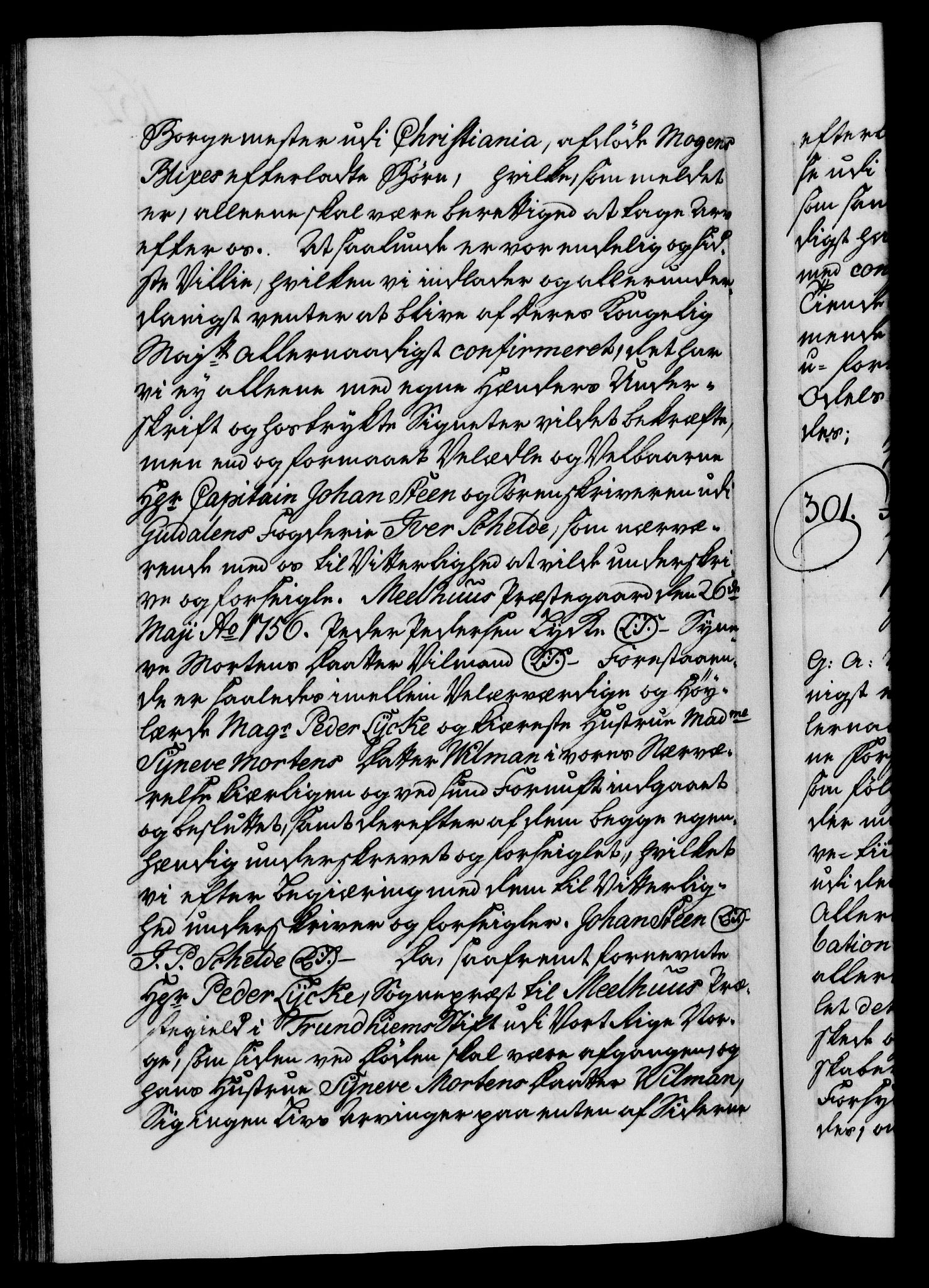 Danske Kanselli 1572-1799, AV/RA-EA-3023/F/Fc/Fca/Fcaa/L0040: Norske registre, 1757-1759, p. 162b