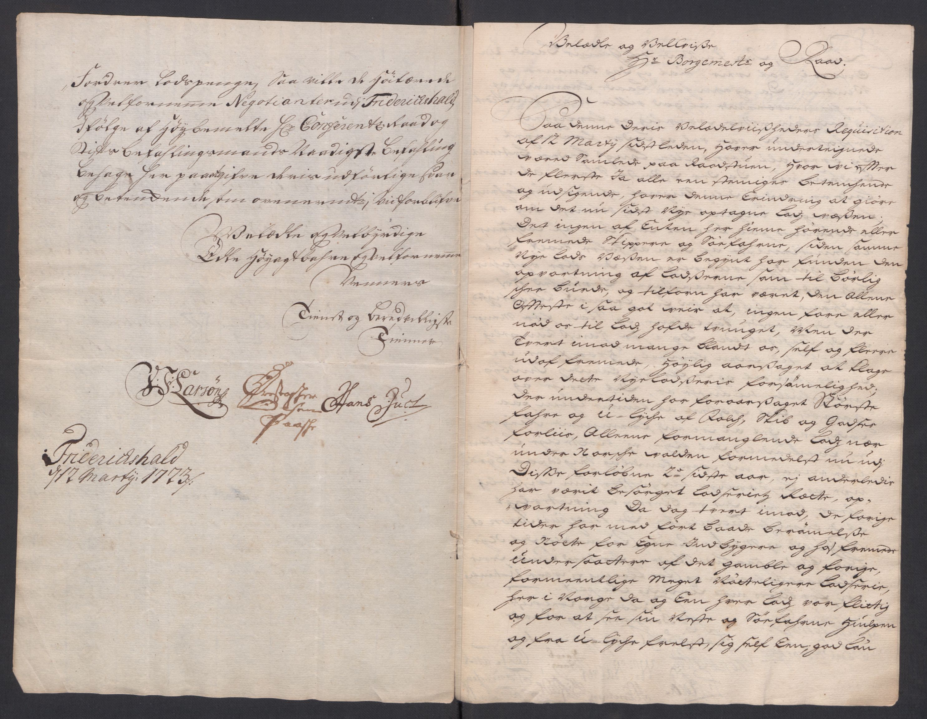 Forskjellige samlinger, Uplasserte saker i Eldre avdeling, AV/RA-EA-4033/F/L0005: Losvesenet., 1723-1807, p. 36