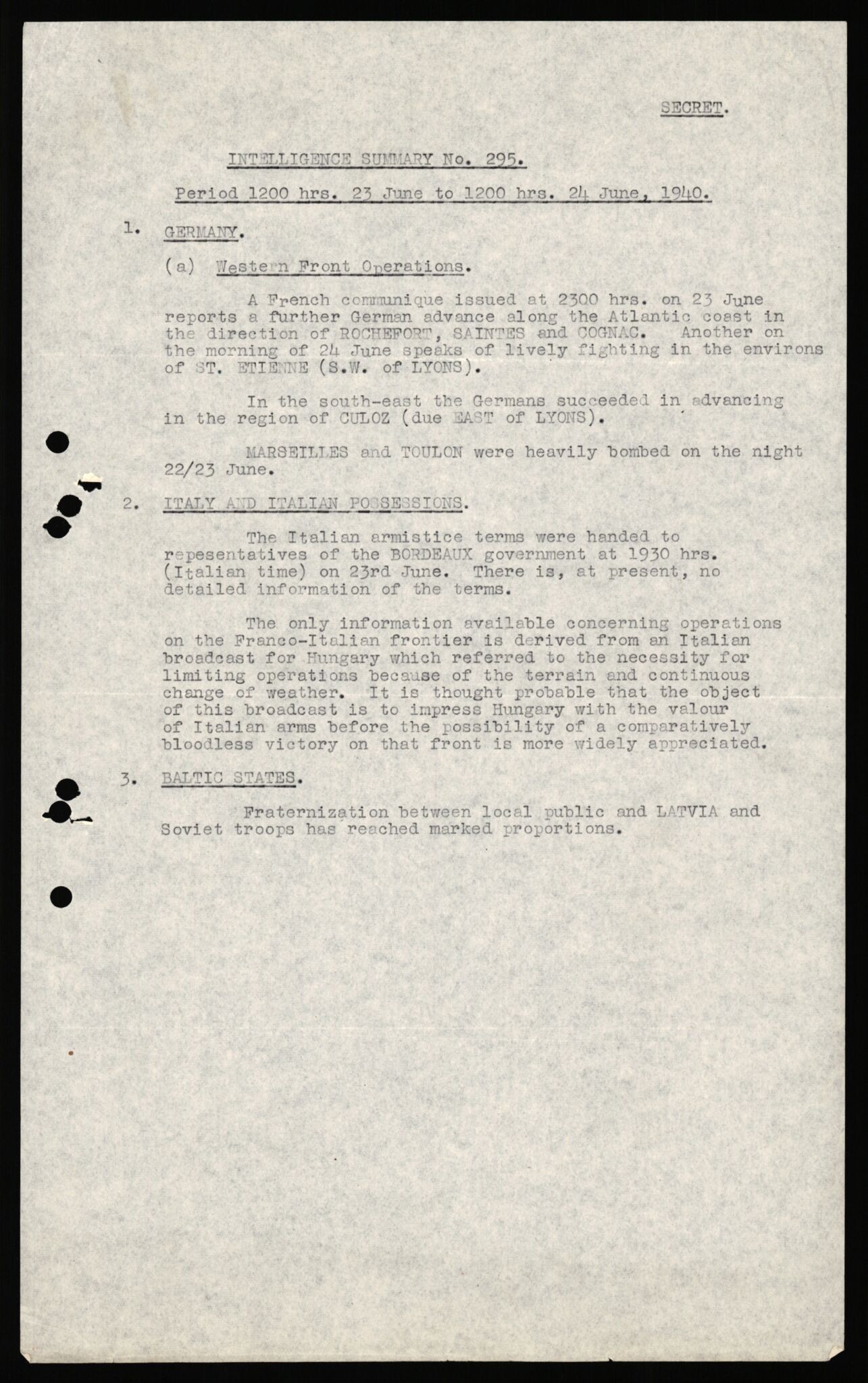 Forsvaret, Forsvarets krigshistoriske avdeling, AV/RA-RAFA-2017/Y/Yd/L0172: II-C-11-940-970  -  Storbritannia.  Frankrike.  Polen.  Jugoslavia., 1940-1945, p. 4