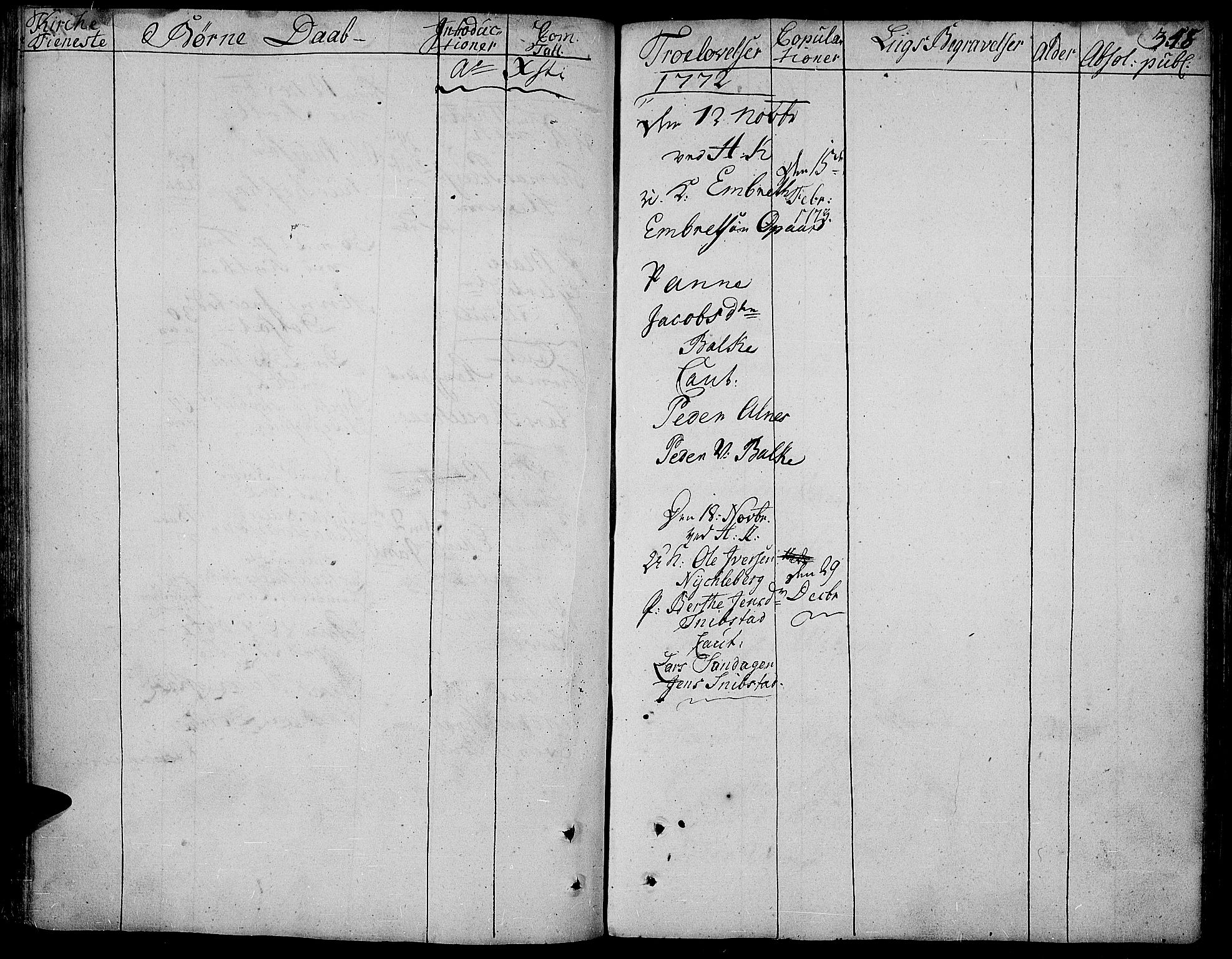 Toten prestekontor, AV/SAH-PREST-102/H/Ha/Haa/L0005: Parish register (official) no. 5, 1761-1772, p. 348