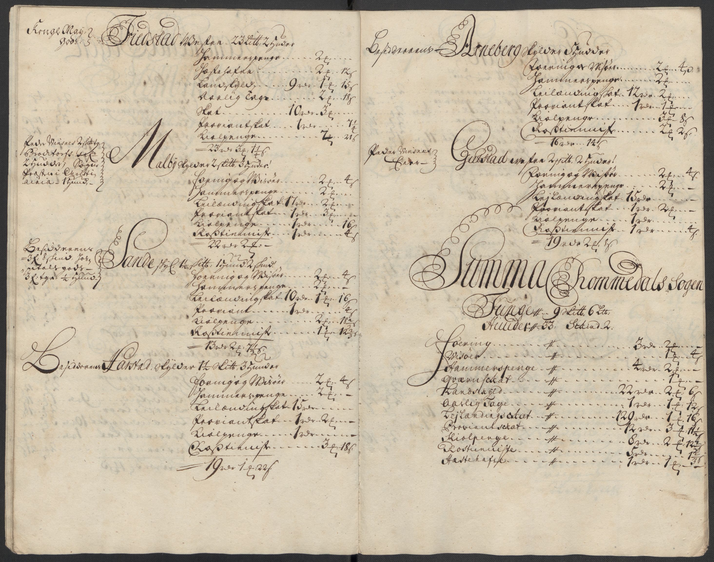 Rentekammeret inntil 1814, Reviderte regnskaper, Fogderegnskap, AV/RA-EA-4092/R16/L1050: Fogderegnskap Hedmark, 1713, p. 348