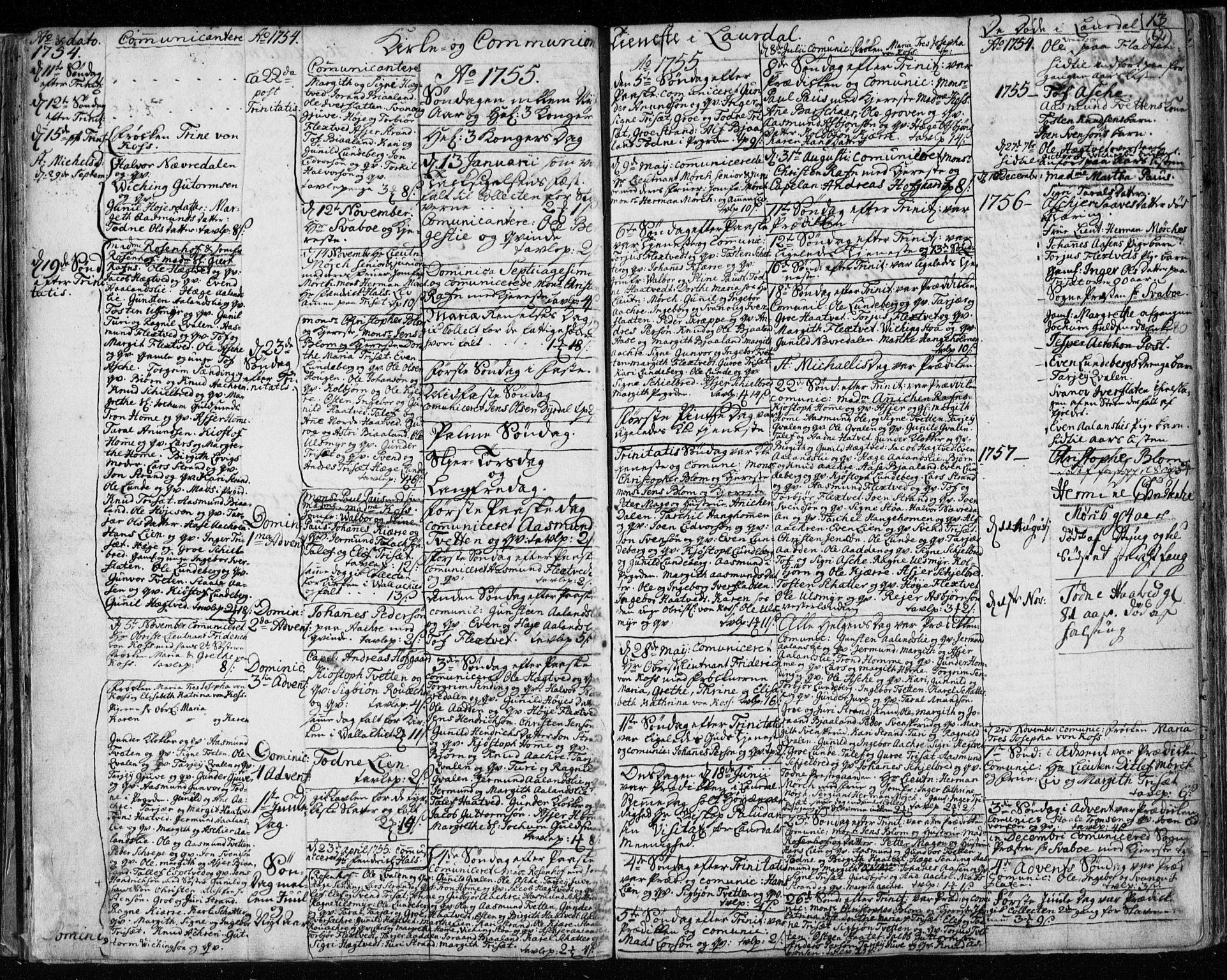 Lårdal kirkebøker, SAKO/A-284/F/Fa/L0003: Parish register (official) no. I 3, 1754-1790, p. 62