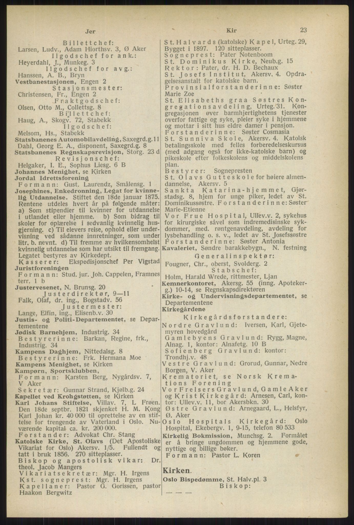 Kristiania/Oslo adressebok, PUBL/-, 1937, p. 23