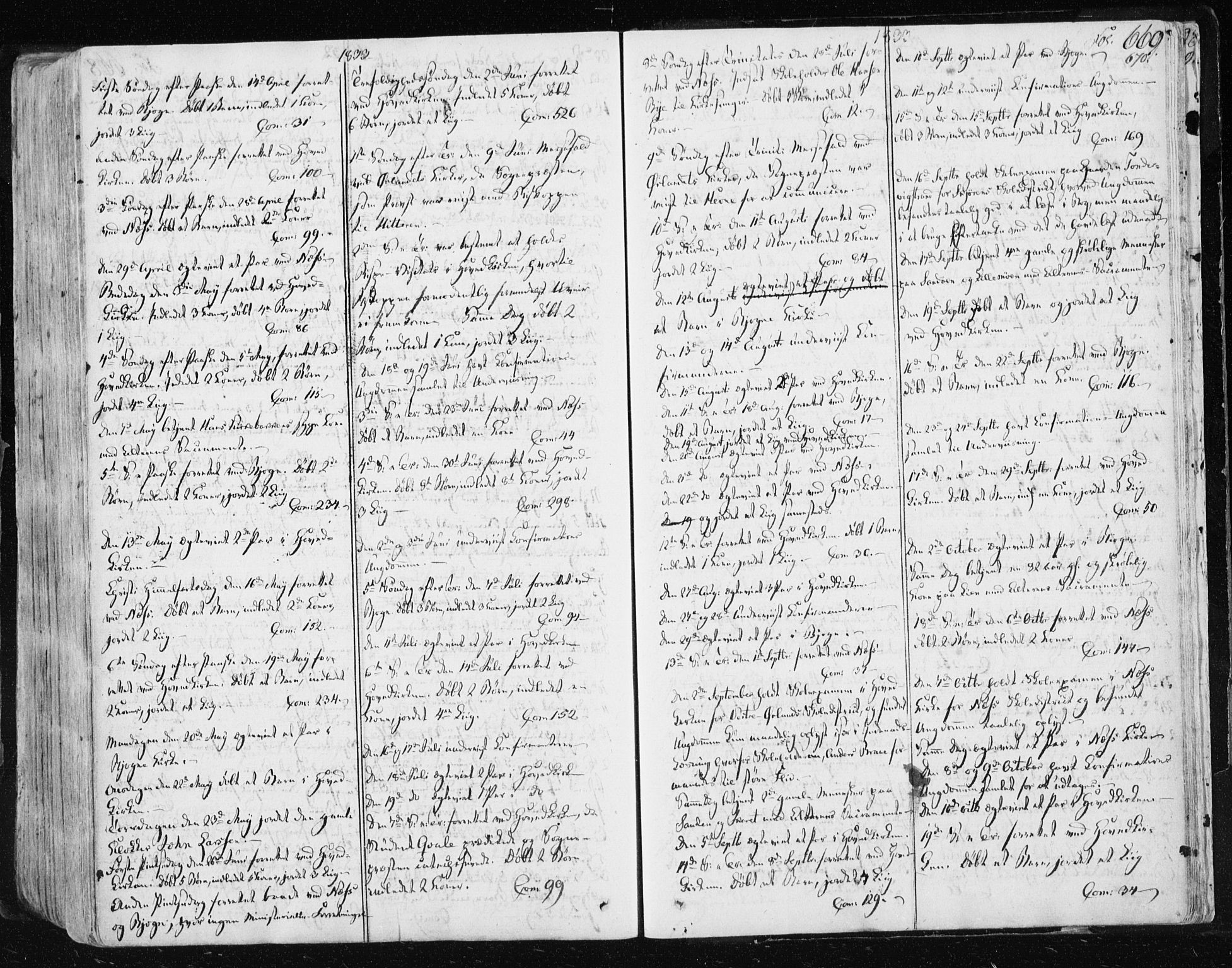 Ministerialprotokoller, klokkerbøker og fødselsregistre - Sør-Trøndelag, SAT/A-1456/659/L0735: Parish register (official) no. 659A05, 1826-1841, p. 669