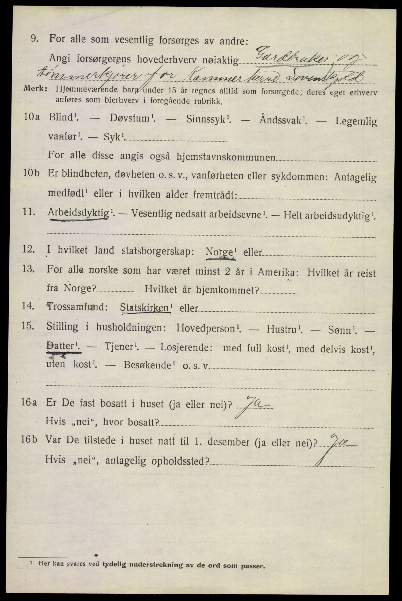 SAKO, 1920 census for Holla, 1920, p. 5314