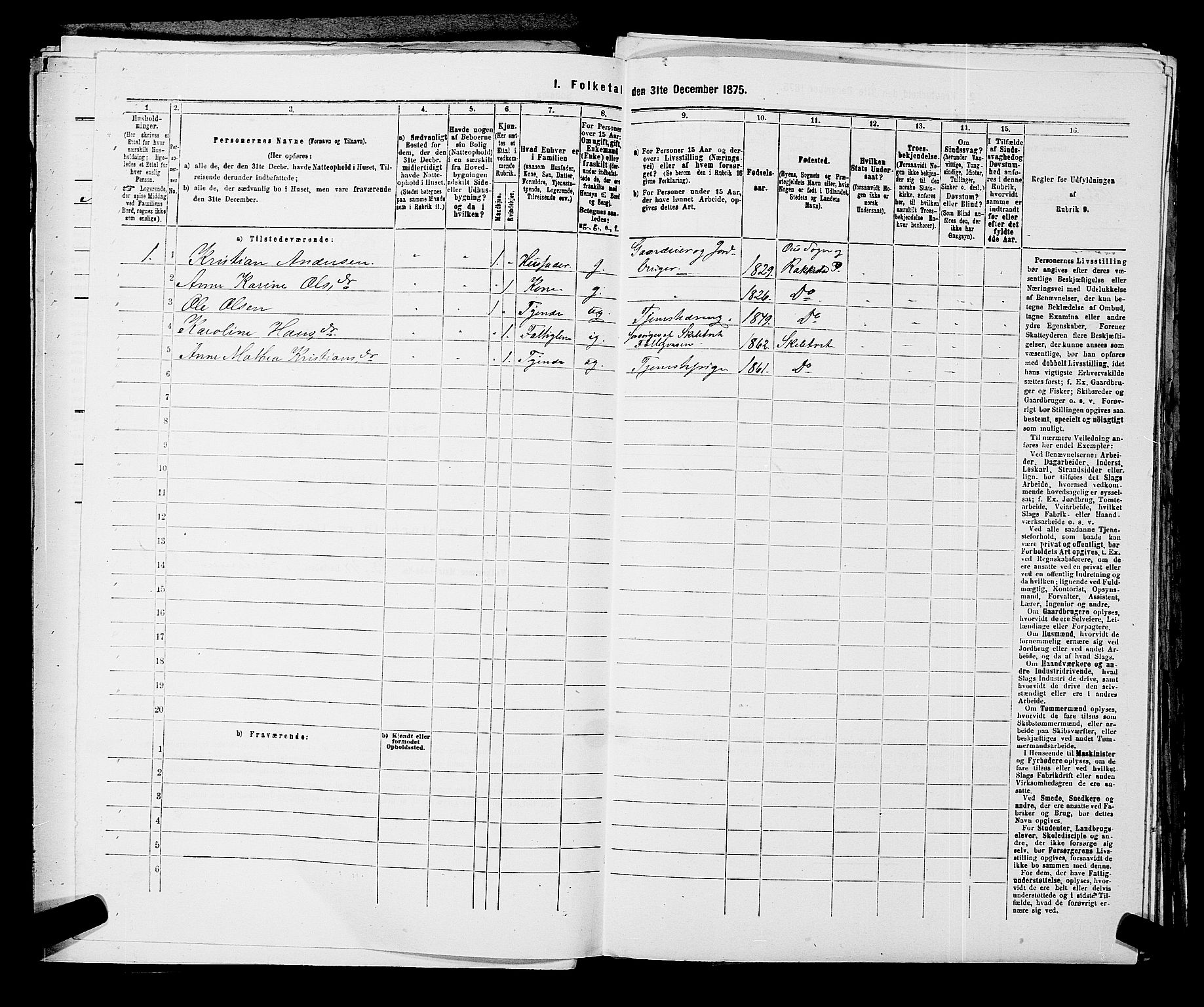 RA, 1875 census for 0127P Skiptvet, 1875, p. 503