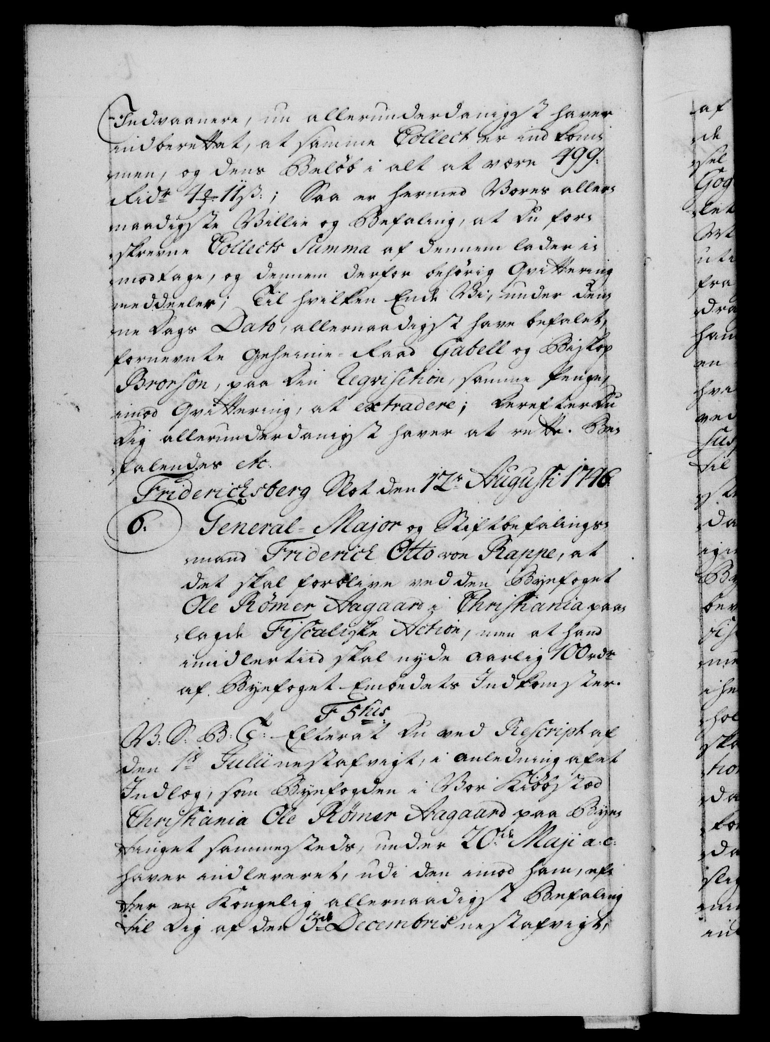 Danske Kanselli 1572-1799, AV/RA-EA-3023/F/Fc/Fca/Fcab/L0031: Norske tegnelser, 1746-1748, p. 4b