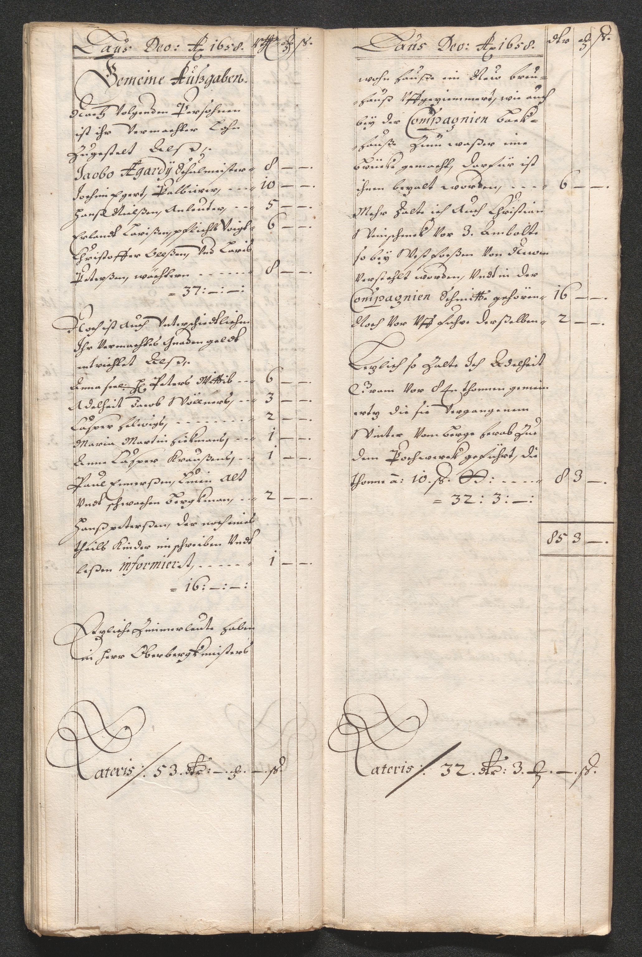 Kongsberg Sølvverk 1623-1816, SAKO/EA-3135/001/D/Dc/Dcd/L0033: Utgiftsregnskap for gruver m.m. , 1658, p. 434