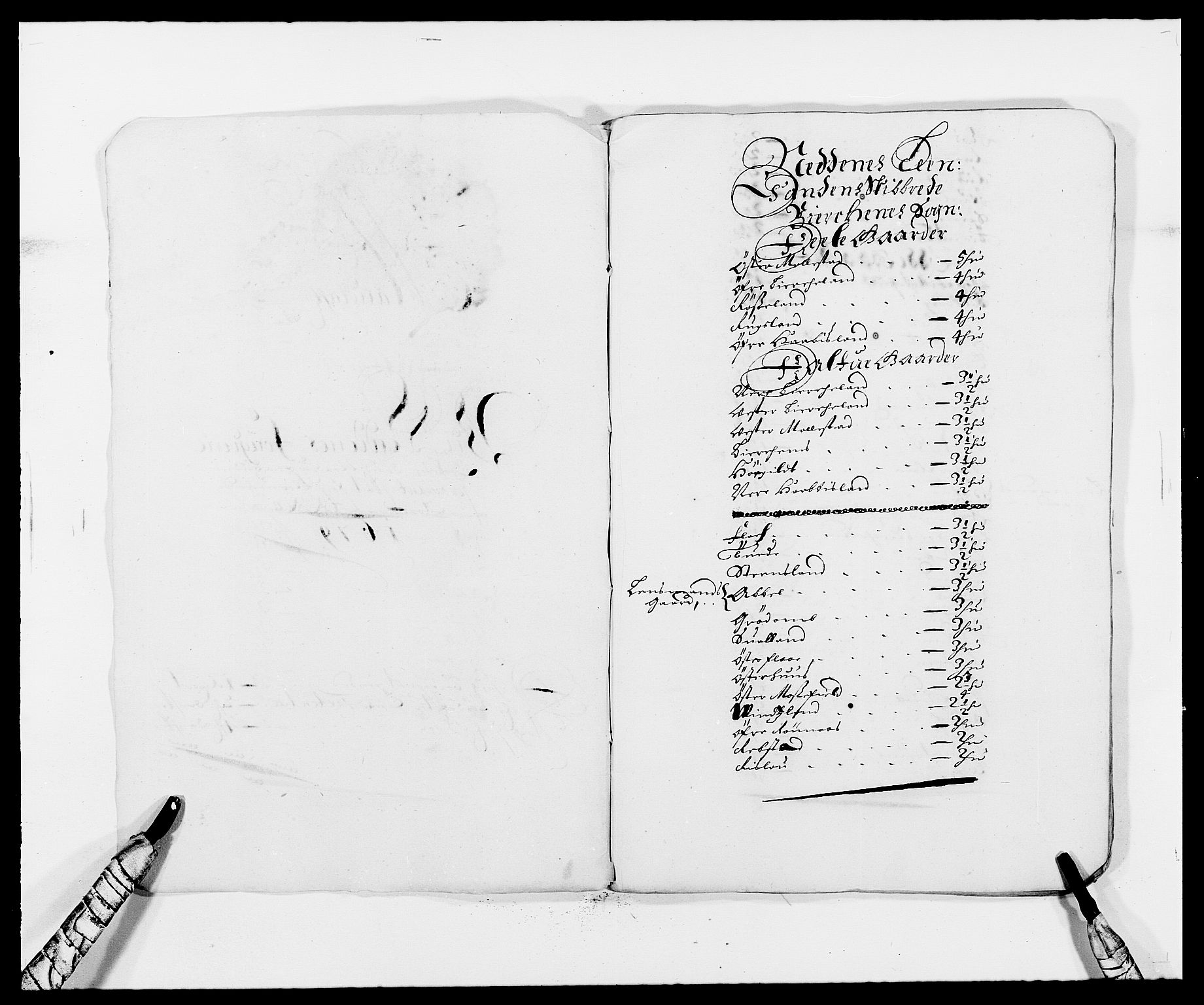 Rentekammeret inntil 1814, Reviderte regnskaper, Fogderegnskap, RA/EA-4092/R39/L2303: Fogderegnskap Nedenes, 1679, p. 98