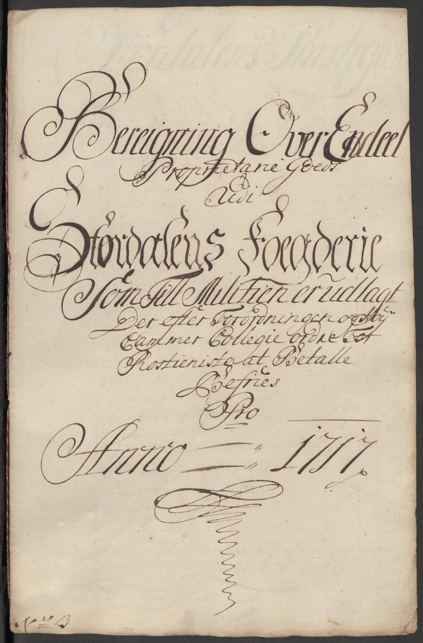 Rentekammeret inntil 1814, Reviderte regnskaper, Fogderegnskap, RA/EA-4092/R62/L4207: Fogderegnskap Stjørdal og Verdal, 1717, p. 99