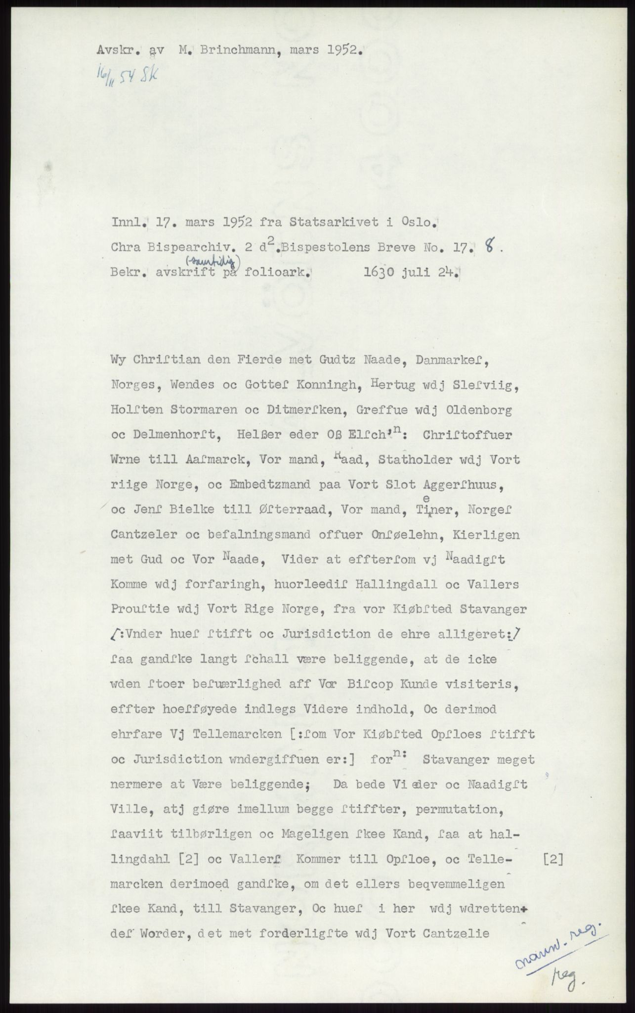 Samlinger til kildeutgivelse, Diplomavskriftsamlingen, AV/RA-EA-4053/H/Ha, p. 1004