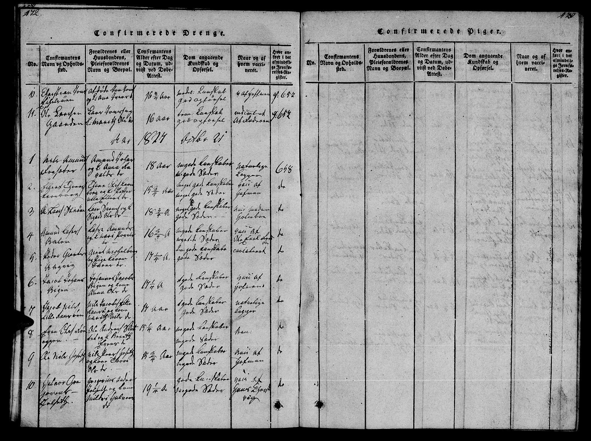 Ministerialprotokoller, klokkerbøker og fødselsregistre - Møre og Romsdal, SAT/A-1454/569/L0818: Parish register (official) no. 569A04, 1820-1828, p. 472-473