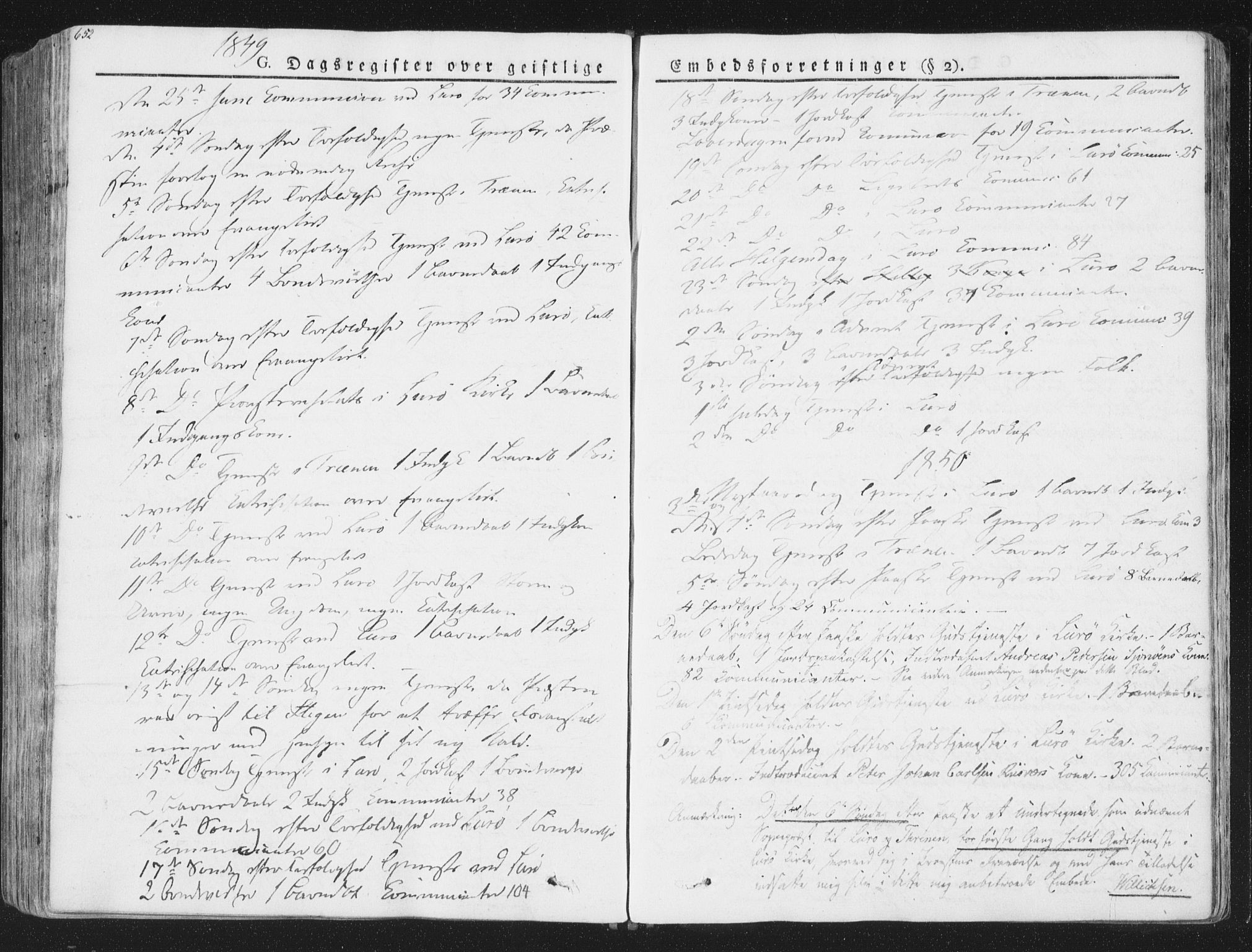 Ministerialprotokoller, klokkerbøker og fødselsregistre - Nordland, SAT/A-1459/839/L0566: Parish register (official) no. 839A03, 1825-1862, p. 652