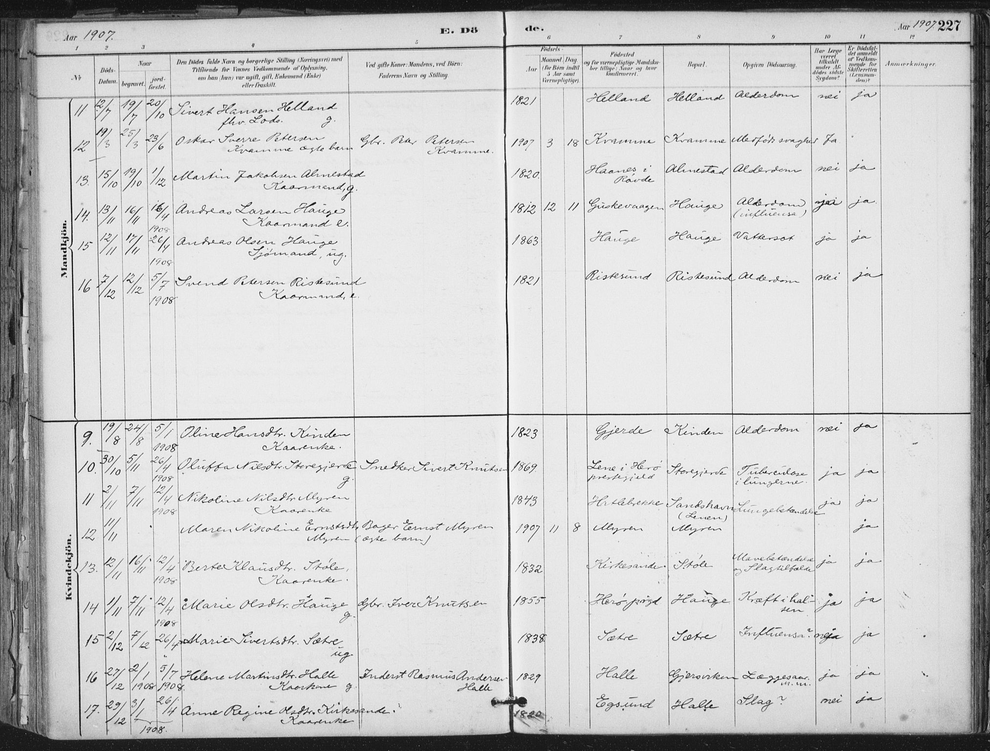 Ministerialprotokoller, klokkerbøker og fødselsregistre - Møre og Romsdal, AV/SAT-A-1454/503/L0037: Parish register (official) no. 503A05, 1884-1900, p. 227