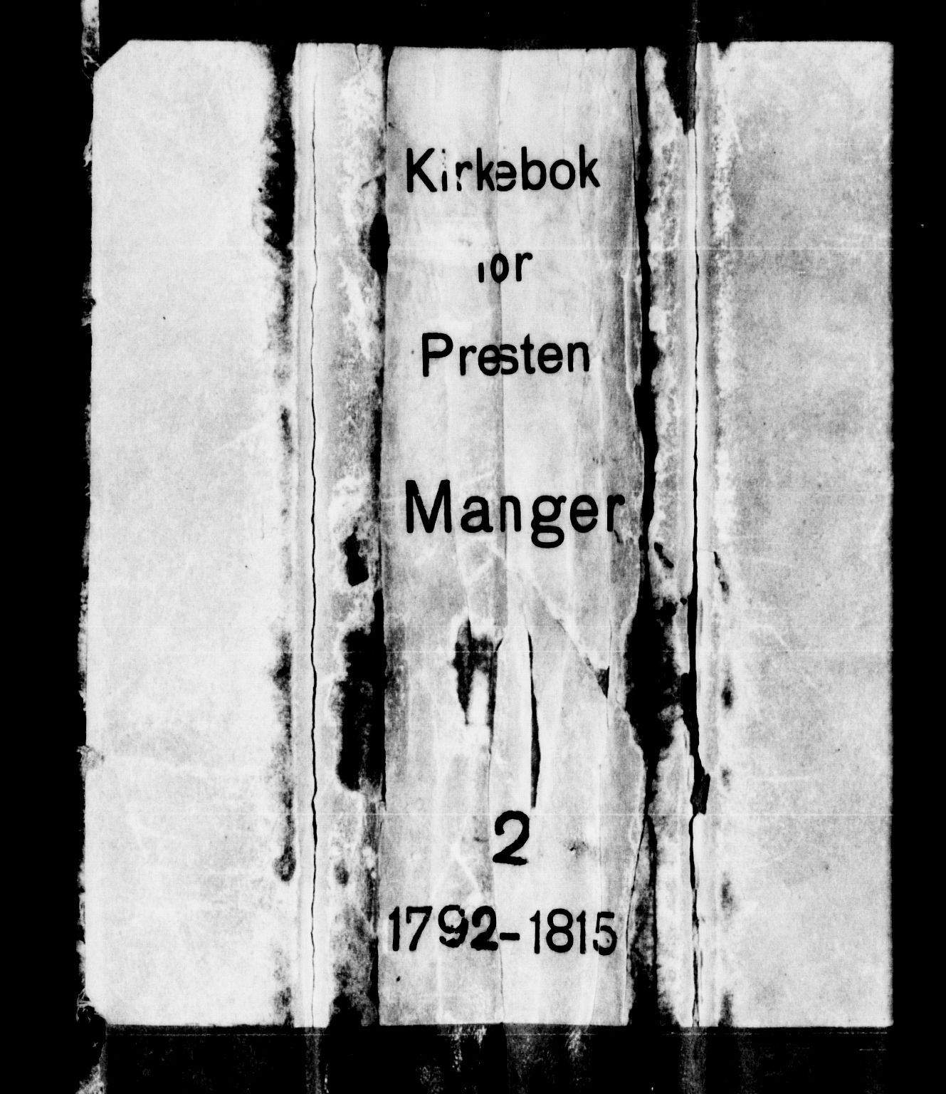 Manger sokneprestembete, AV/SAB-A-76801/H/Haa: Parish register (official) no. A 2, 1792-1815