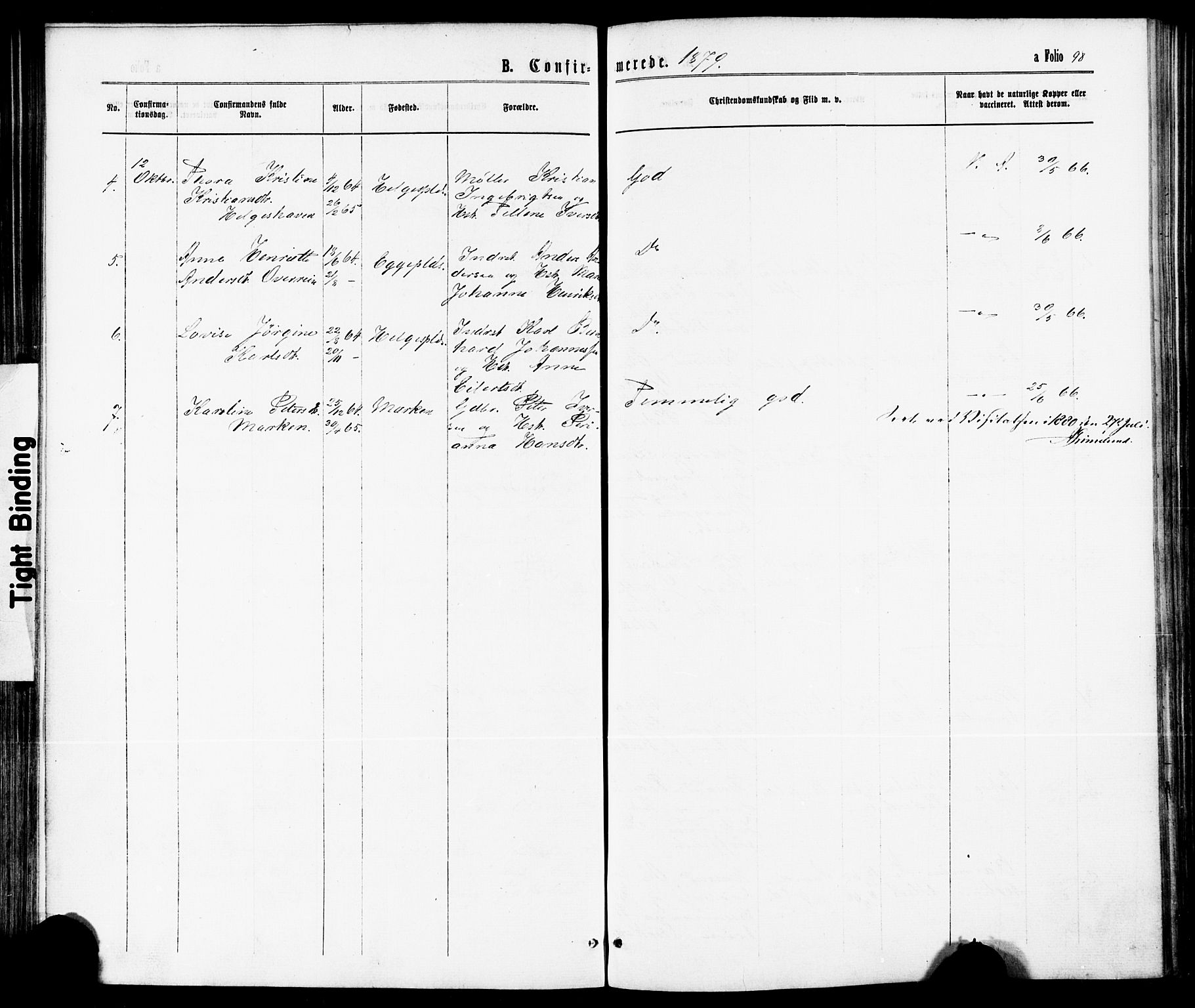 Ministerialprotokoller, klokkerbøker og fødselsregistre - Nord-Trøndelag, SAT/A-1458/739/L0370: Parish register (official) no. 739A02, 1868-1881, p. 98