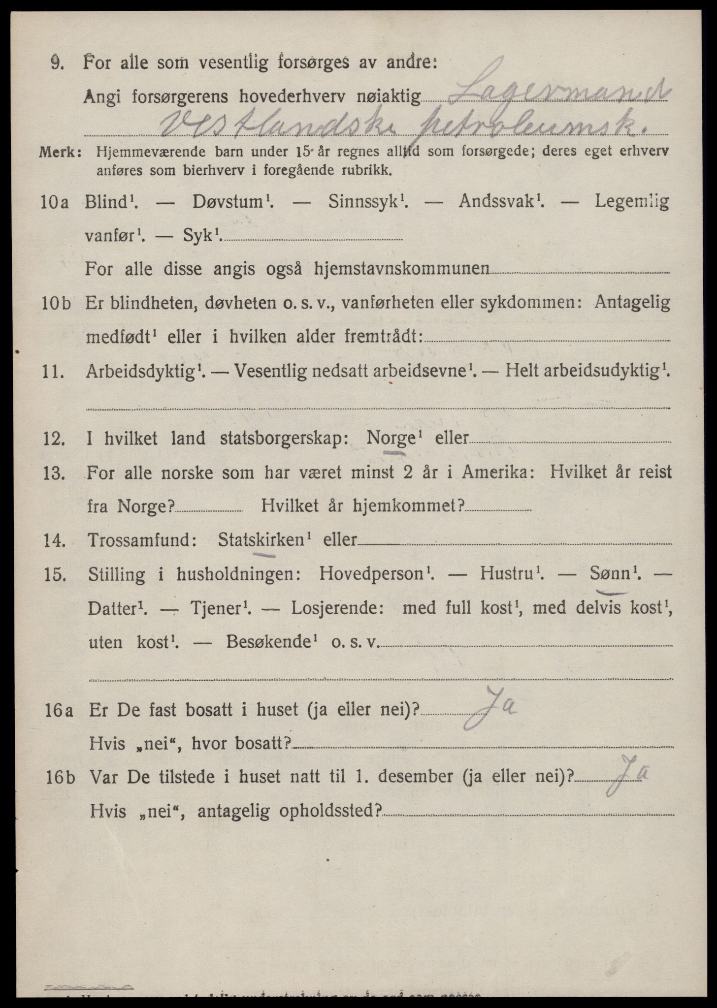 SAT, 1920 census for Borgund, 1920, p. 8433