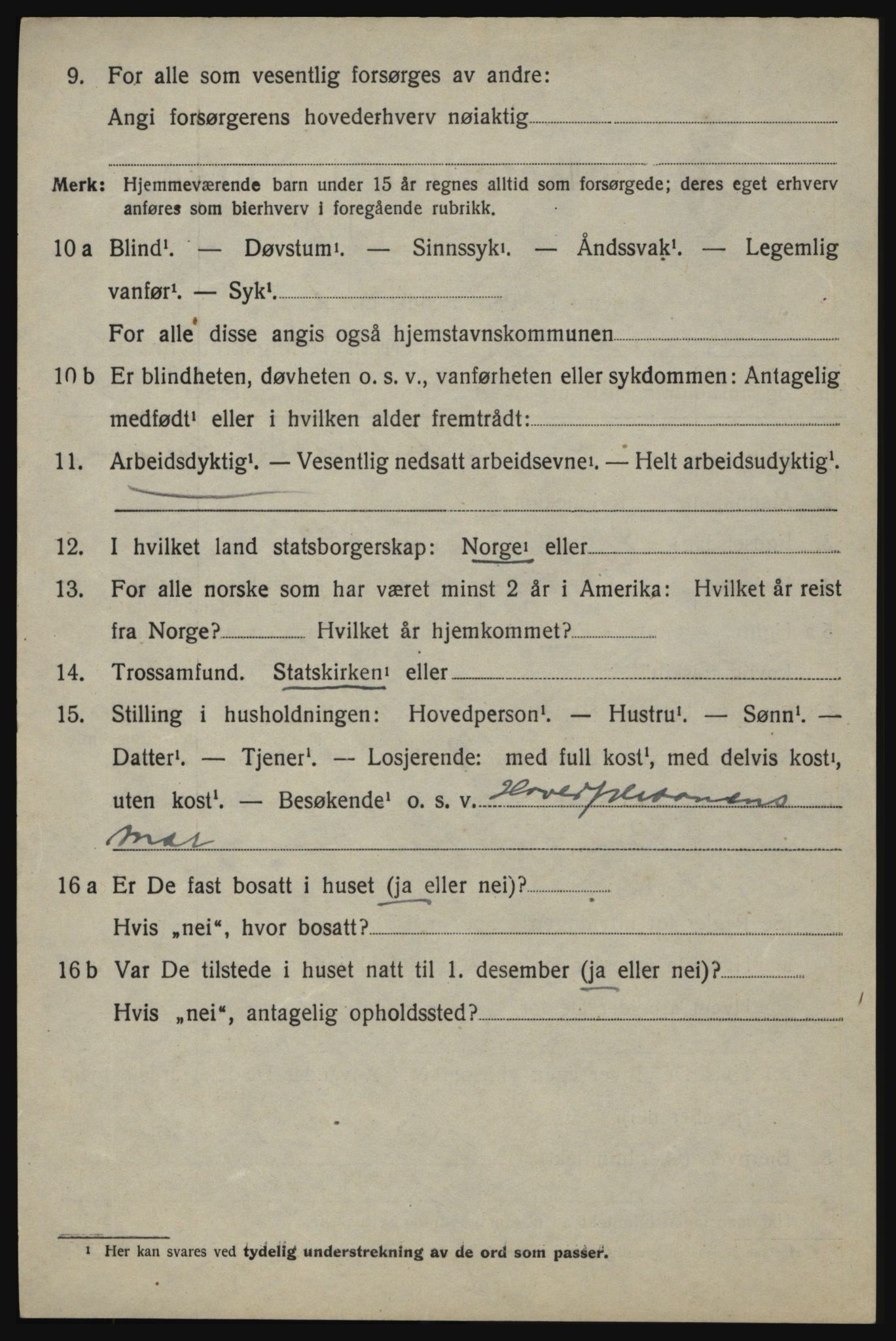 SAO, 1920 census for Aremark, 1920, p. 1598