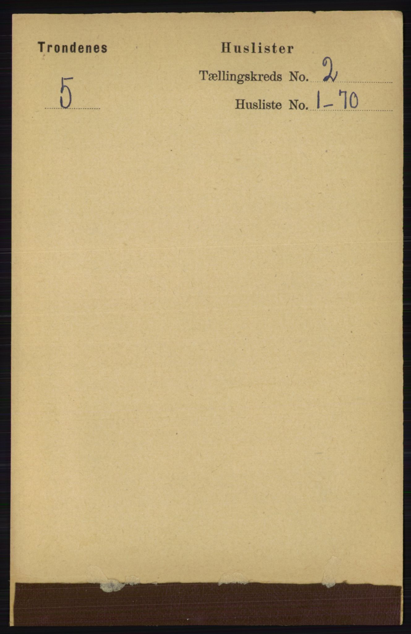 RA, 1891 census for 1914 Trondenes, 1891, p. 578
