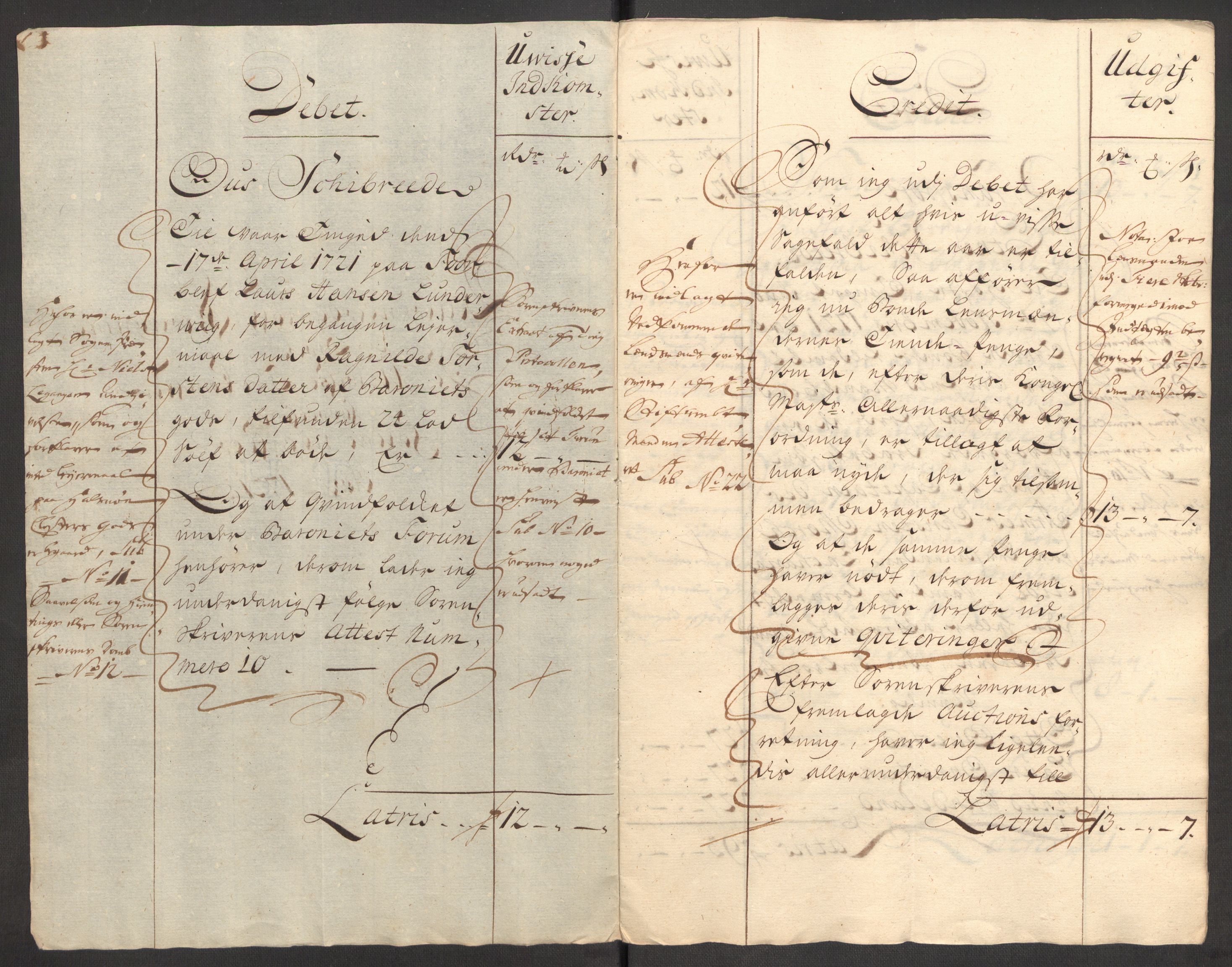 Rentekammeret inntil 1814, Reviderte regnskaper, Fogderegnskap, RA/EA-4092/R48/L3000: Fogderegnskap Sunnhordland og Hardanger, 1721, p. 110