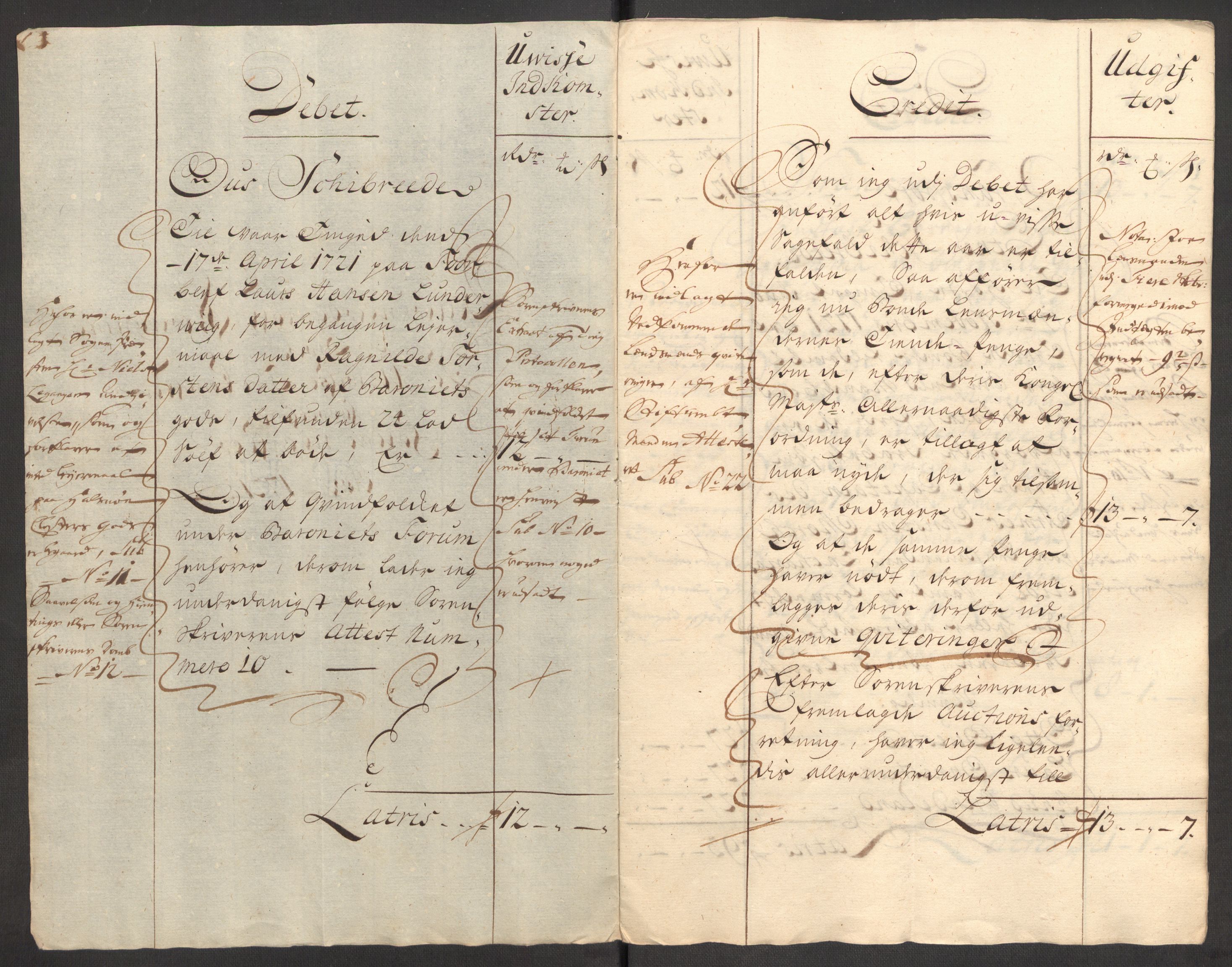 Rentekammeret inntil 1814, Reviderte regnskaper, Fogderegnskap, AV/RA-EA-4092/R48/L3000: Fogderegnskap Sunnhordland og Hardanger, 1721, p. 110